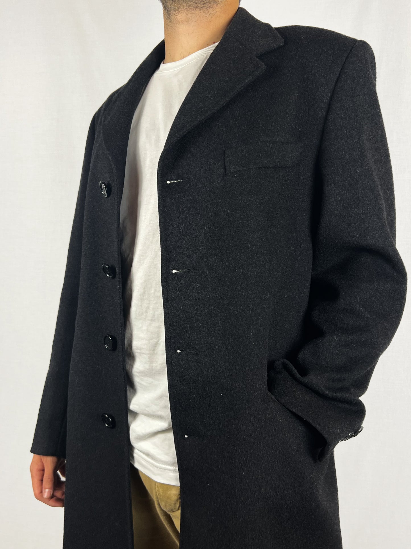 Cappotto Giorgio Veneziani in Misto Cashmere