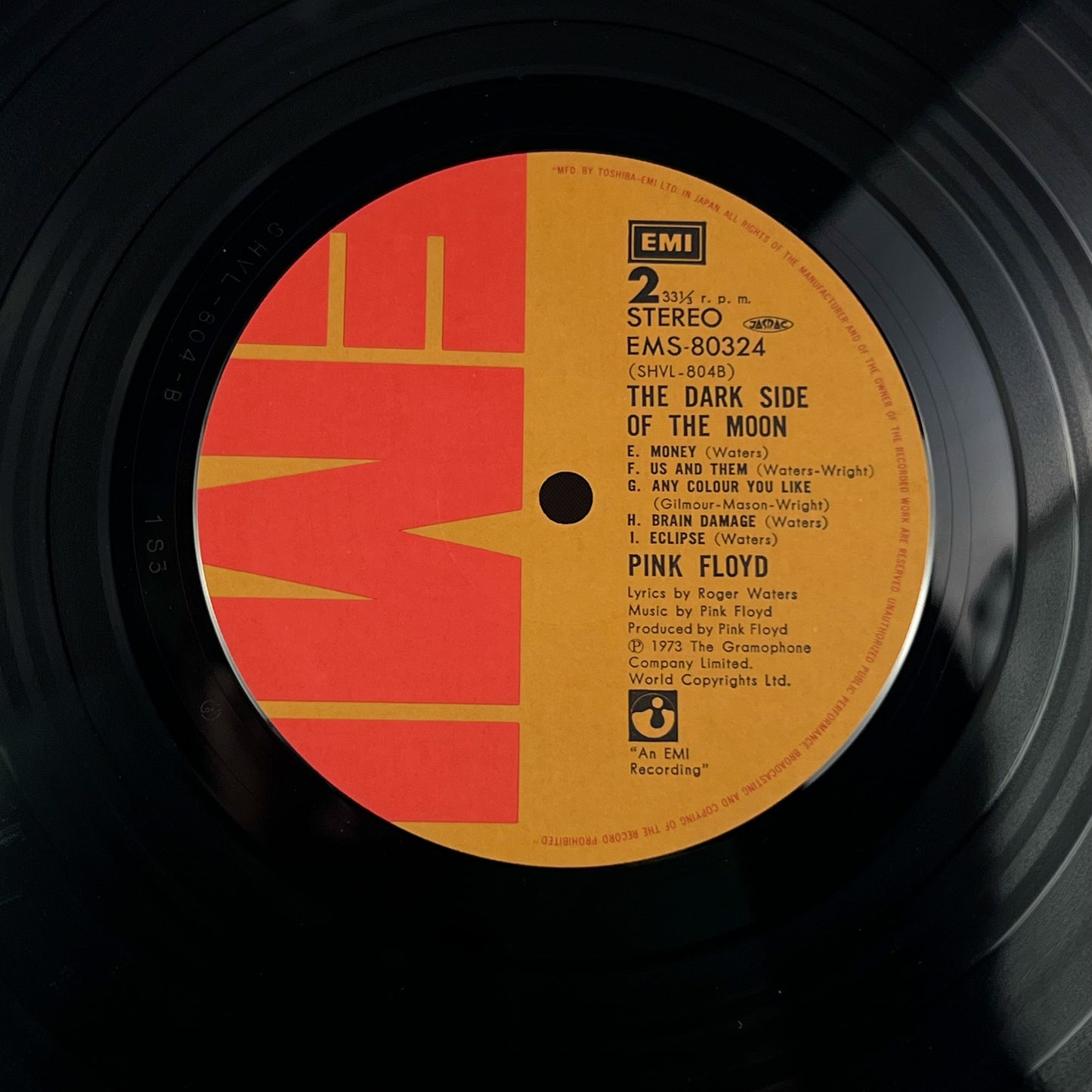 Pink Floyd - The Dark Side of The Moon - Stampa Giapponese EMS-80324 1974
