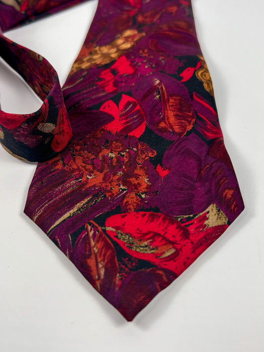 Cravatta vintage Cerruti florele