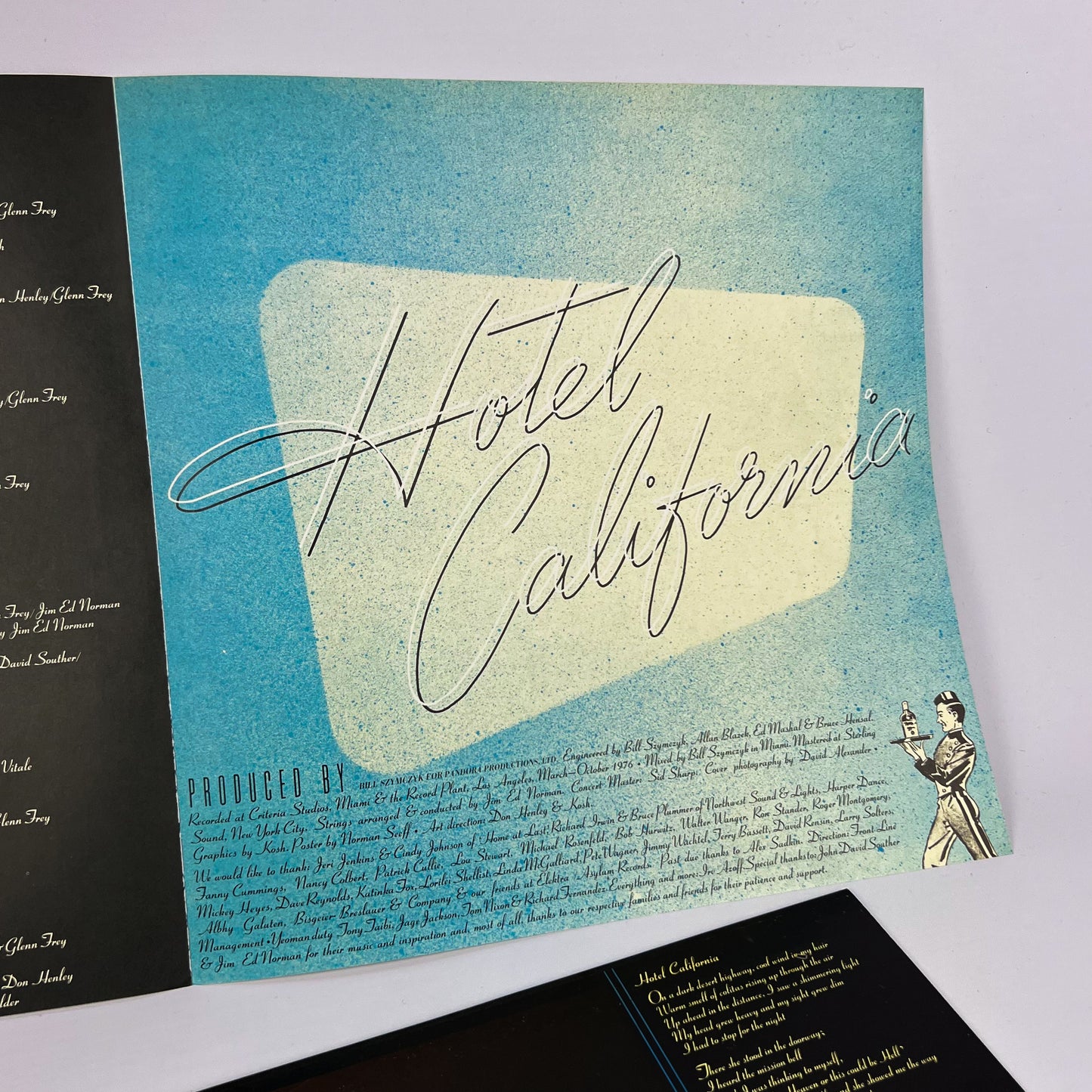 Eagles - Hotel California - 1ª Edizione Giapponese P-10221Y 1976