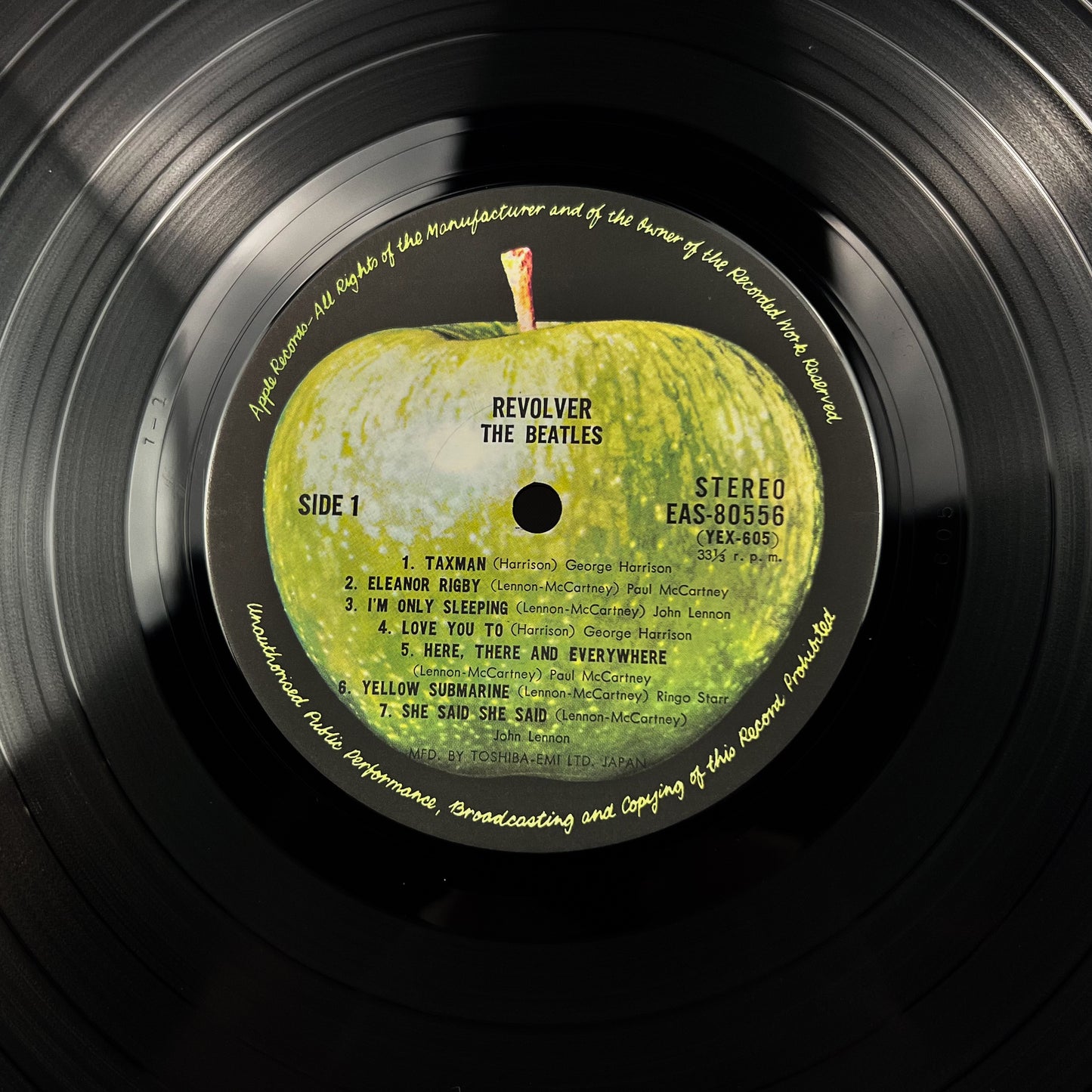 The Beatles – Revolver – Stampa Giapponese EAS-80556 1976