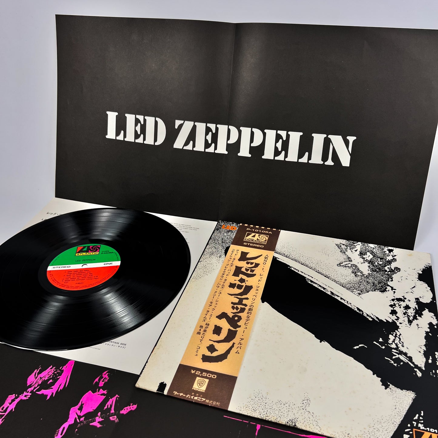 Led Zeppelin I – Stampa Giapponese P-10105A 1976 - Poster