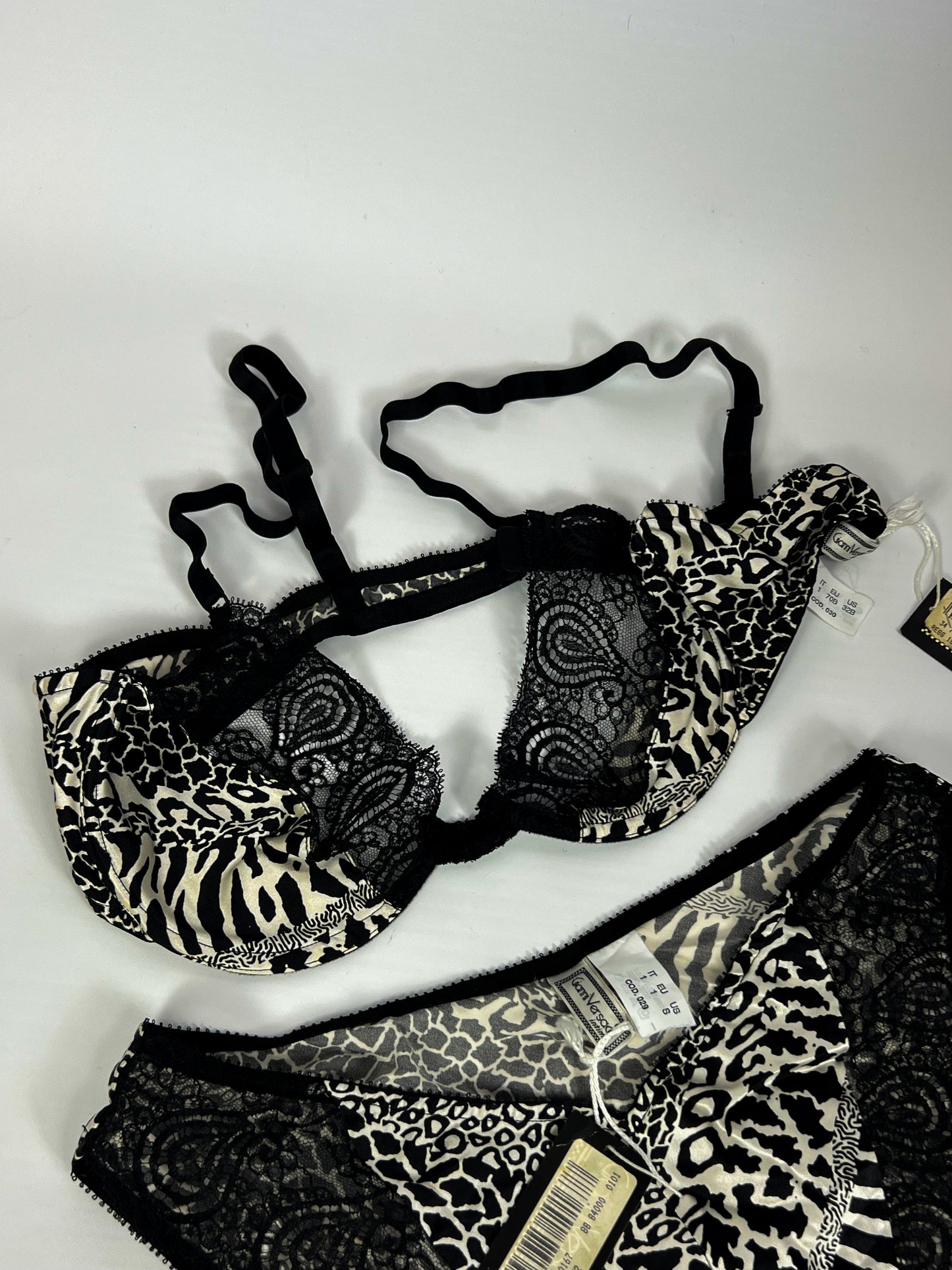 Lingerie Gianni Versace in Seta - New Old Stock