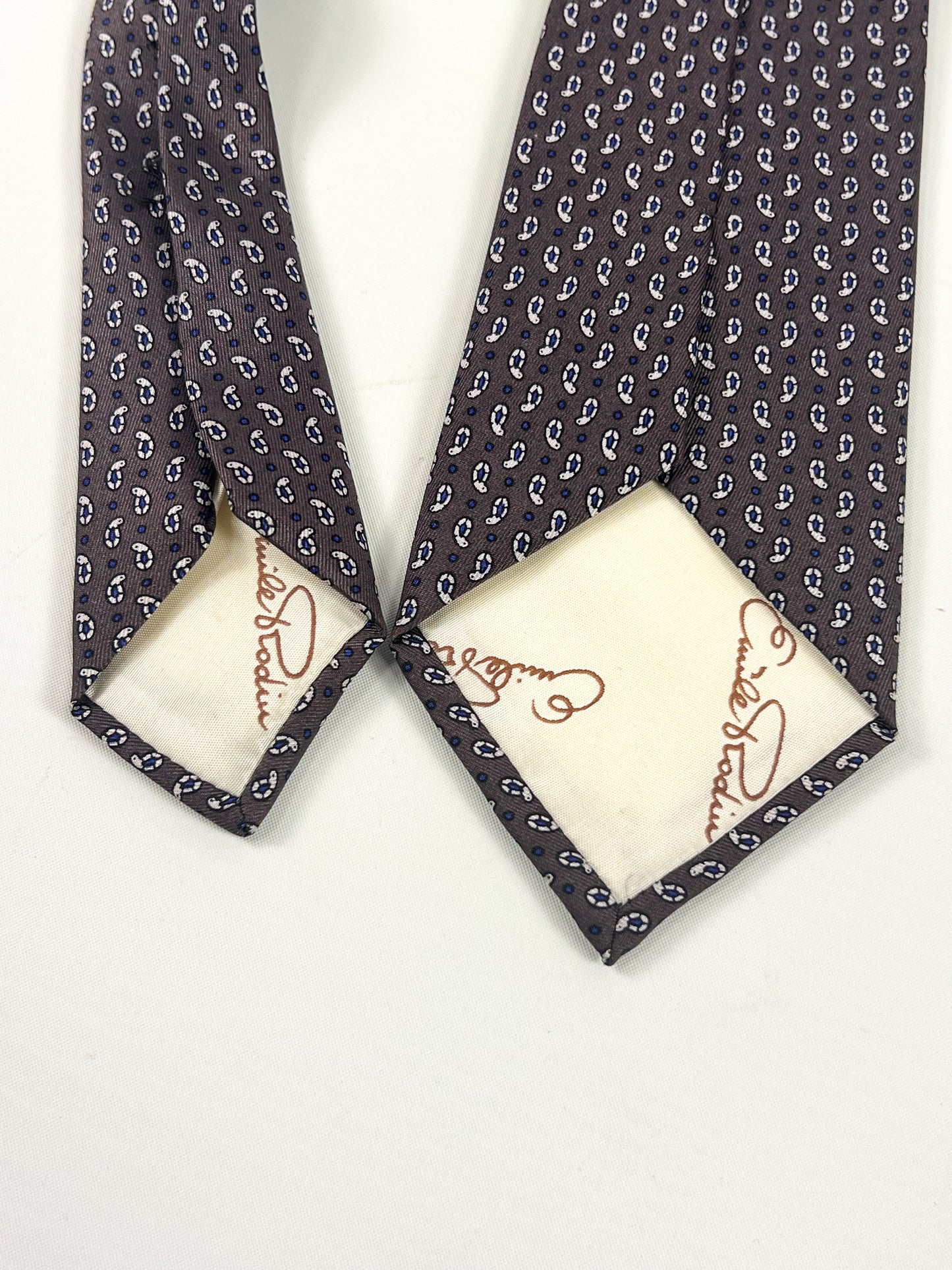 Cravatta Emile Rodin Paisley anni ‘70