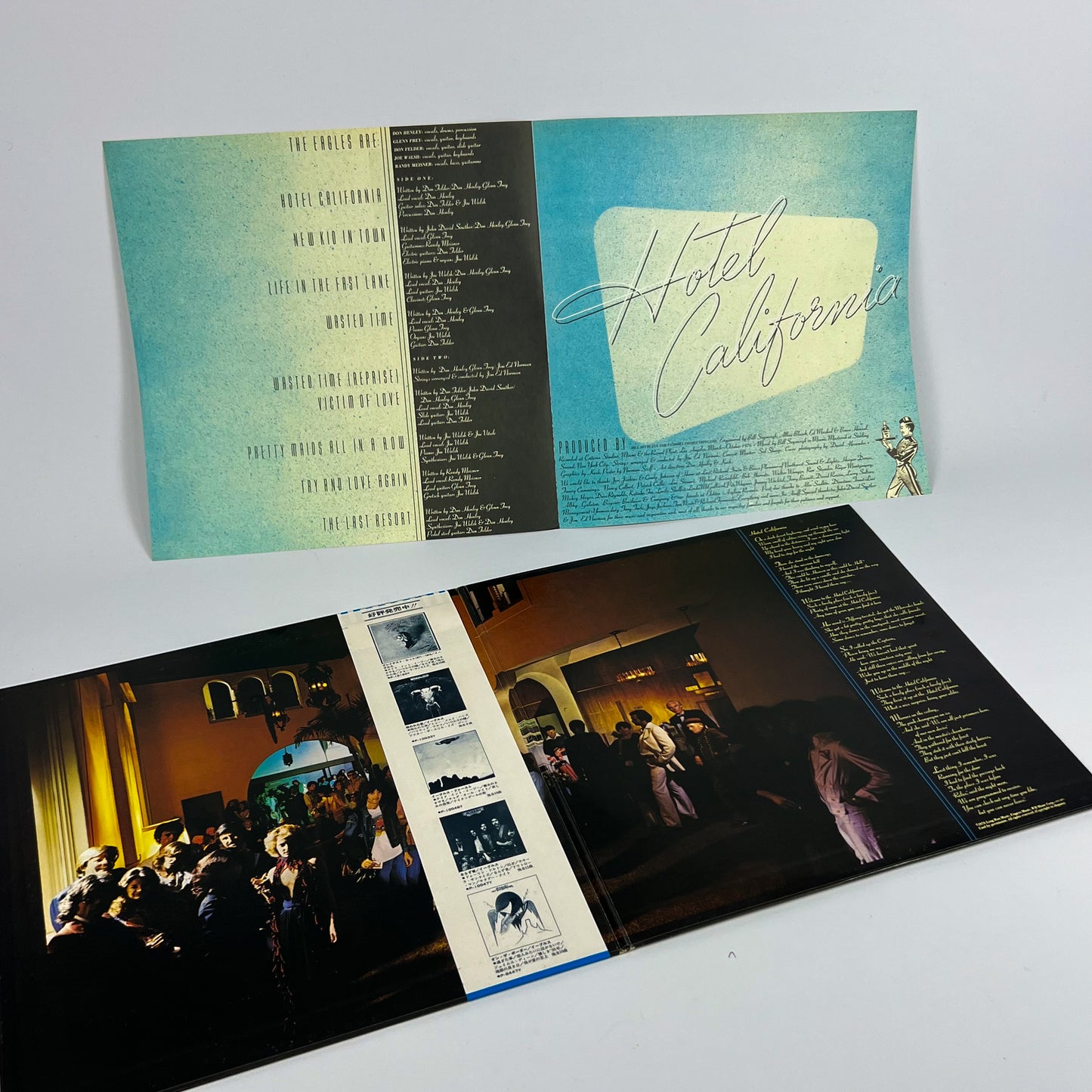 Eagles - Hotel California - 1ª Edizione Giapponese P-10221Y 1976