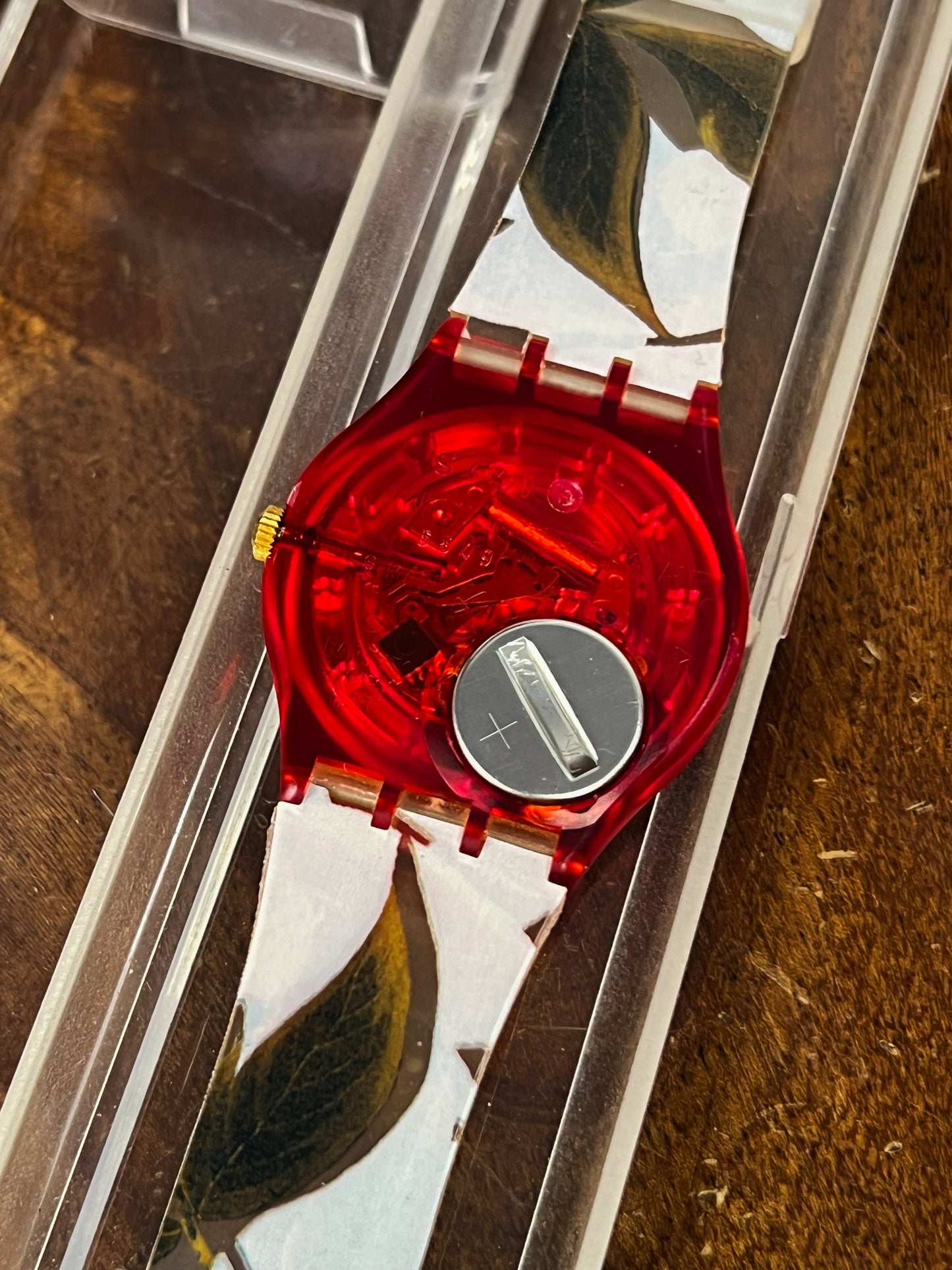 Swatch Gent “La Vie En Rose” GR112 1994 - Mai Indossato