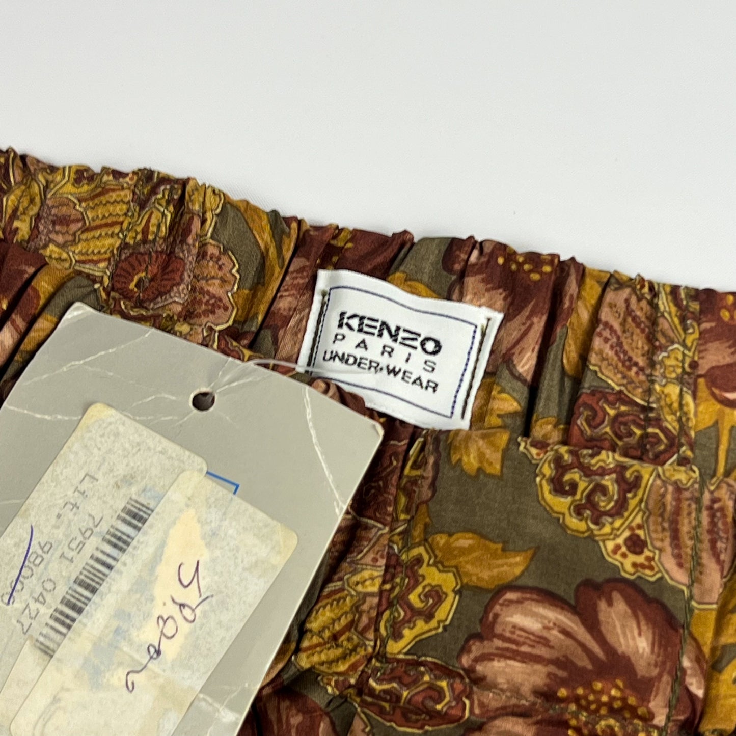 Pantaloncino Kenzo in Pura Seta - New Old Stock