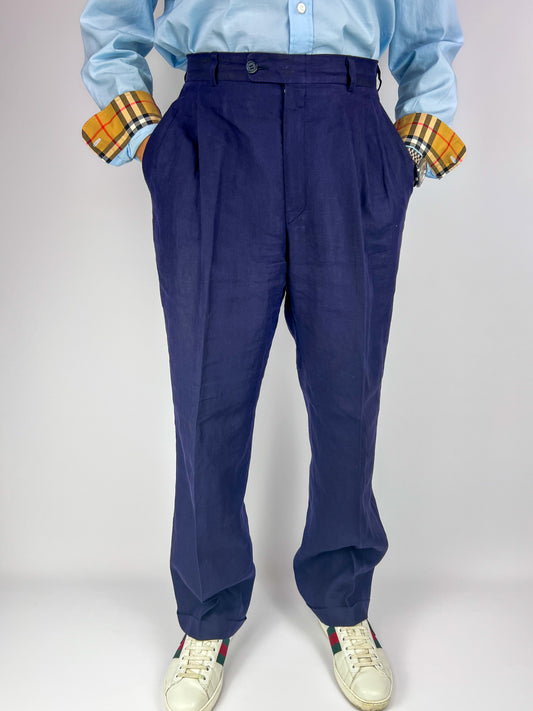 Pantaloni Sartoriali in Lino