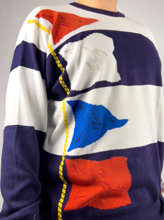 Pullover Pringle Made in Scotland anni '90