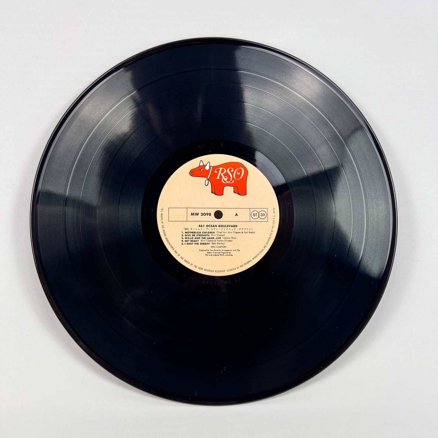 Eric Clapton – 461 Ocean Boulevard – 1ª Edizione Giapponese MW 2098 1974