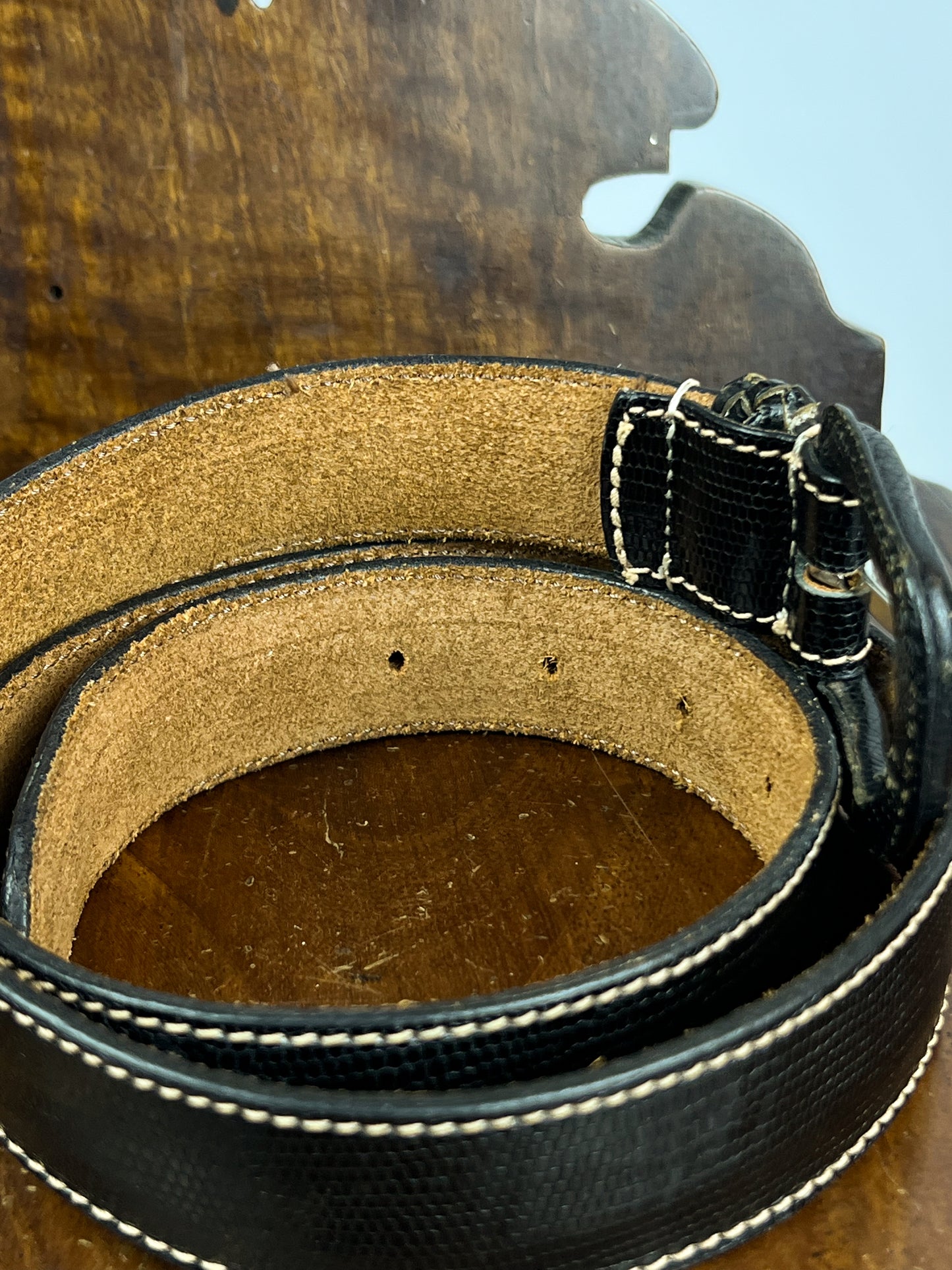 Cintura Brooksfiled in pelle