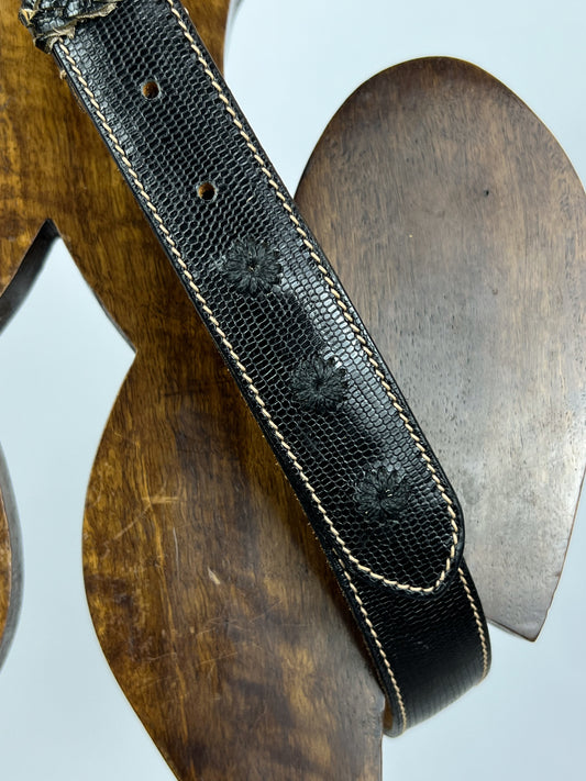 Cintura Brooksfiled in pelle vintage