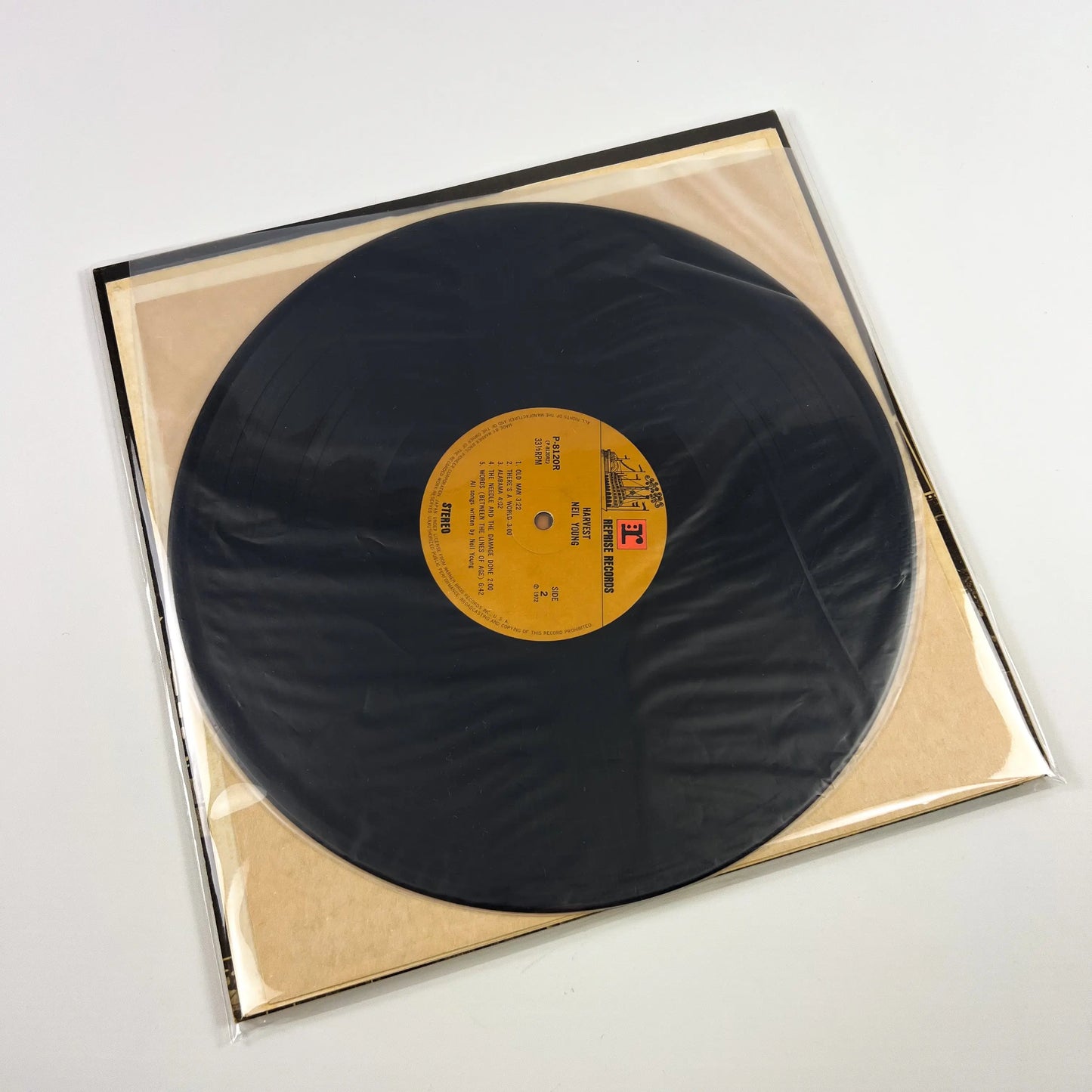 NEIL YOUNG – Harvest Première Presse Japonaise P-8120R 1972 OBI