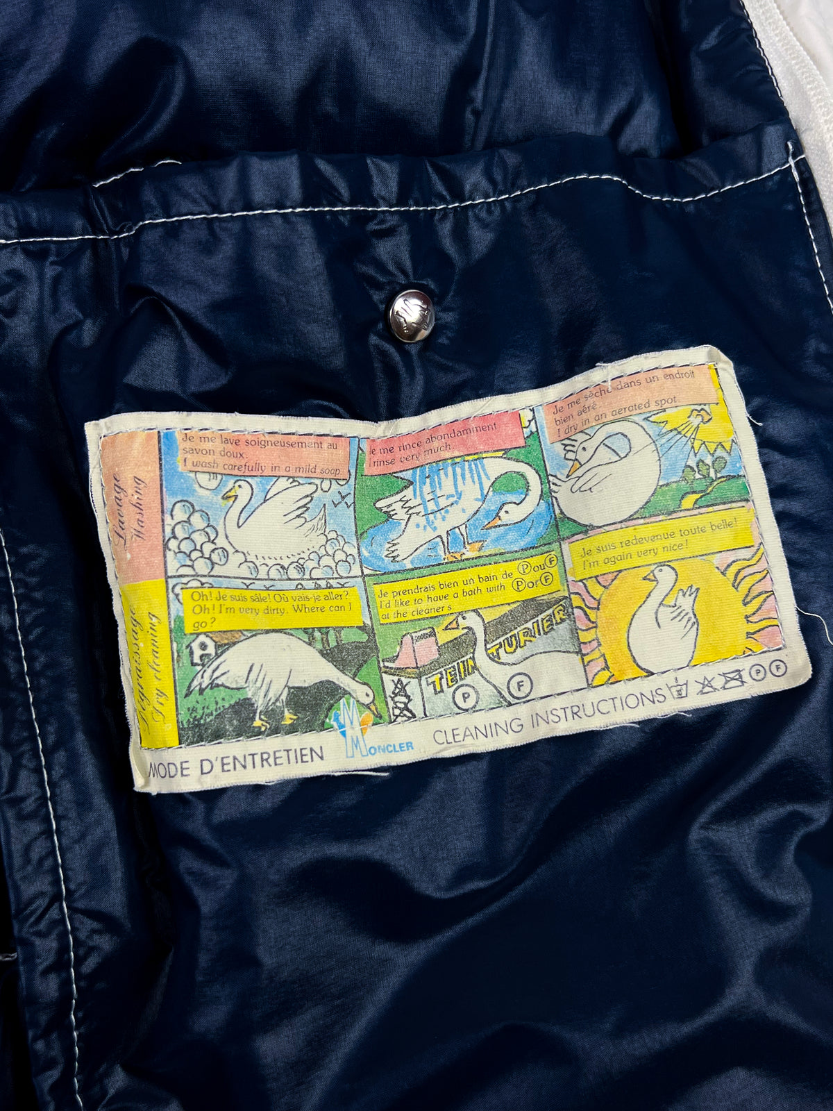 Moncler Grenoble anni '80 - Prima Versione "Spalla Stretta" - Taglia 4