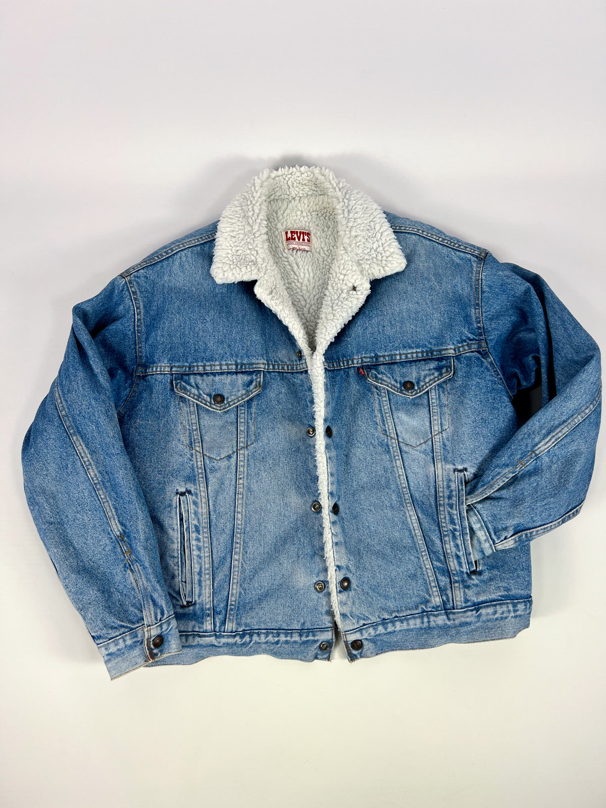 Levi's Sherpa Jacket Made in USA 1987 - L