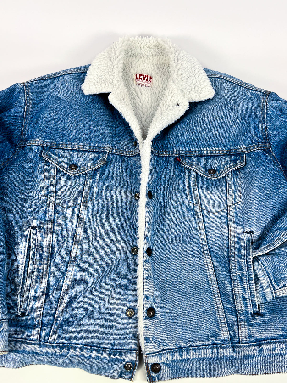 Levi's Sherpa Jacket Made in USA 1987 - L