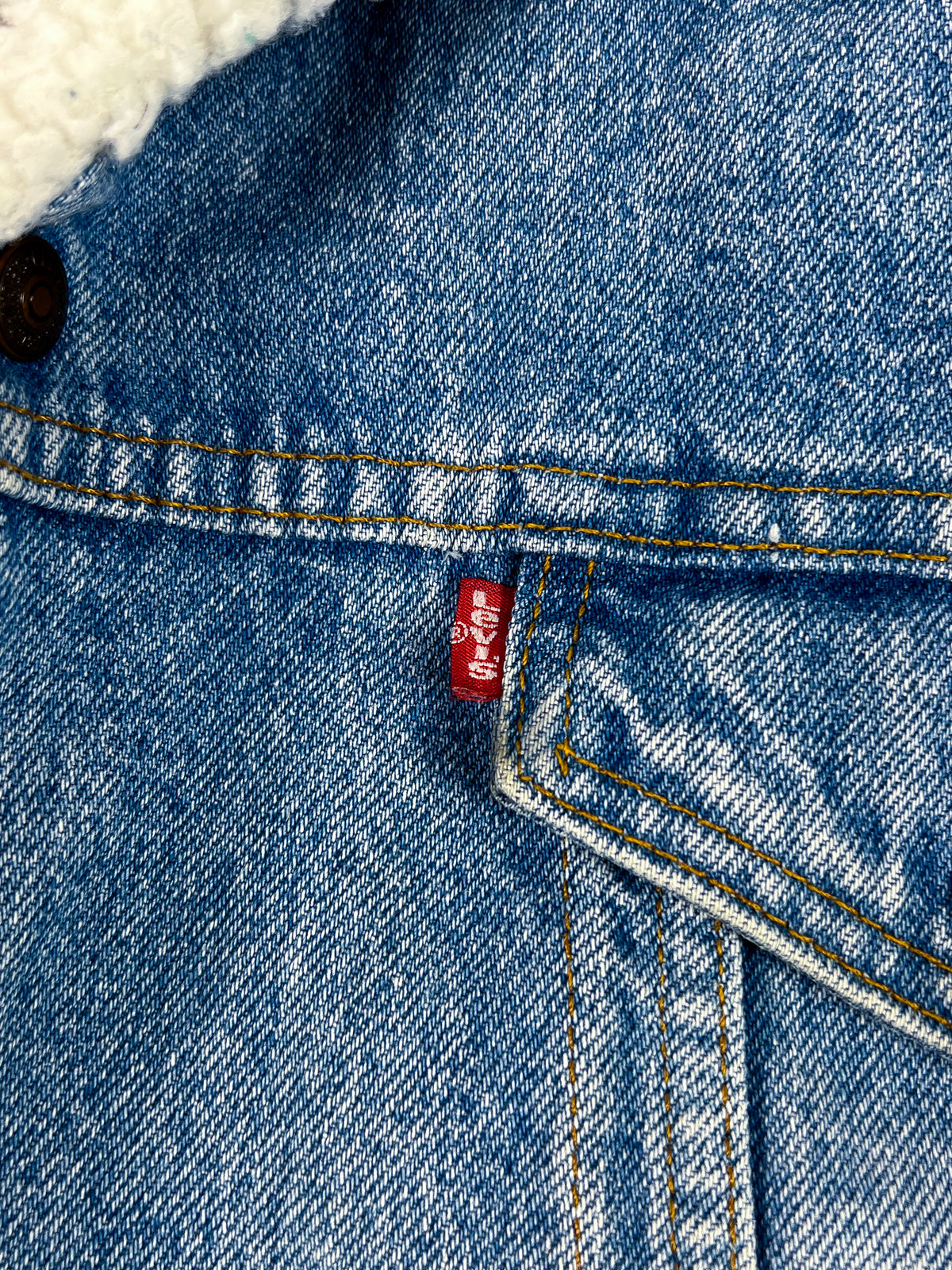 Levi's Sherpa Jacket Made in USA 1987 - L