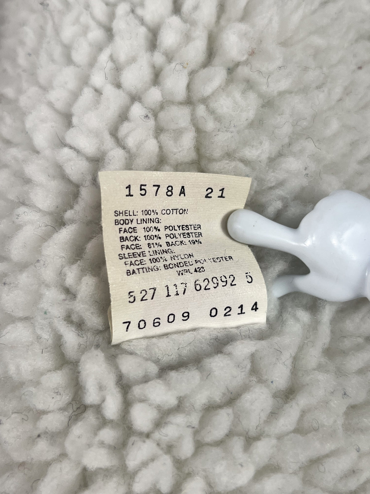 Levi's Sherpa Jacket Made in USA 1987 - L
