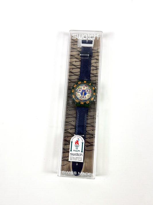 Swatch Aqua Chrono "Big Blue" SBN101 1994