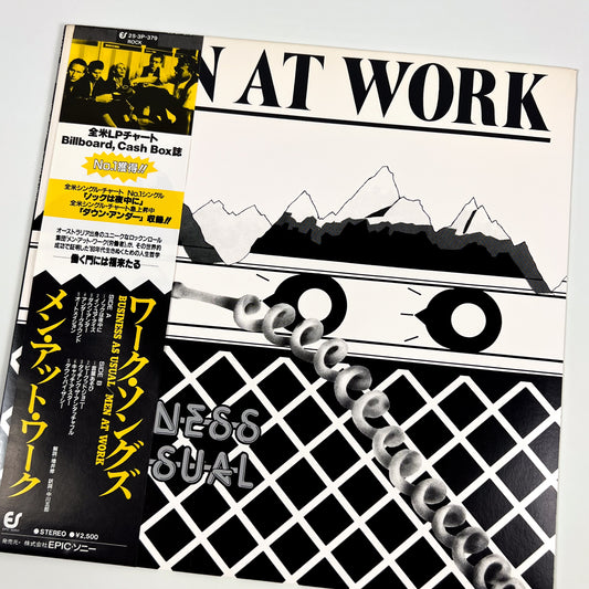 MEN AT WORK – Business As Usual Prima Stampa Giapponese 25·3P-379 1982 OBI