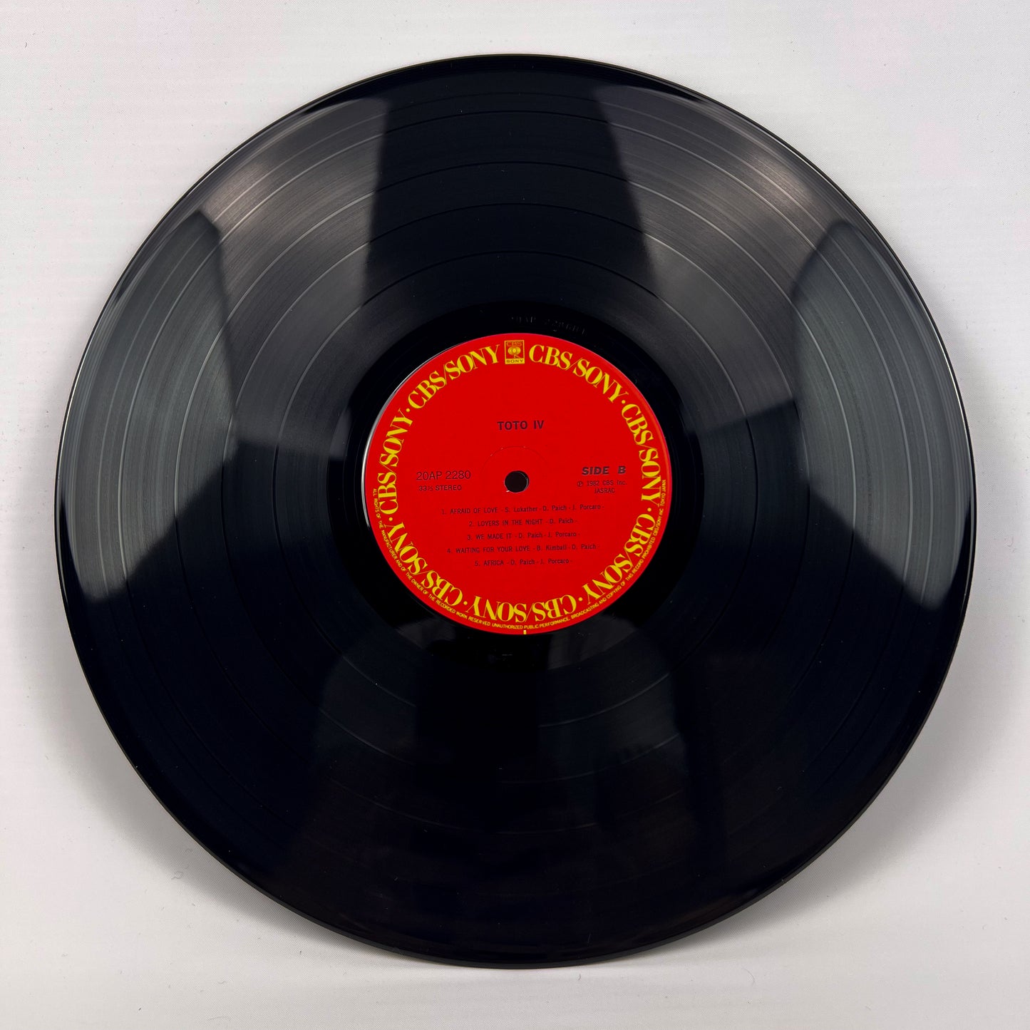 Toto IV – 1ª Edizione Giapponese 20AP 2280 1982