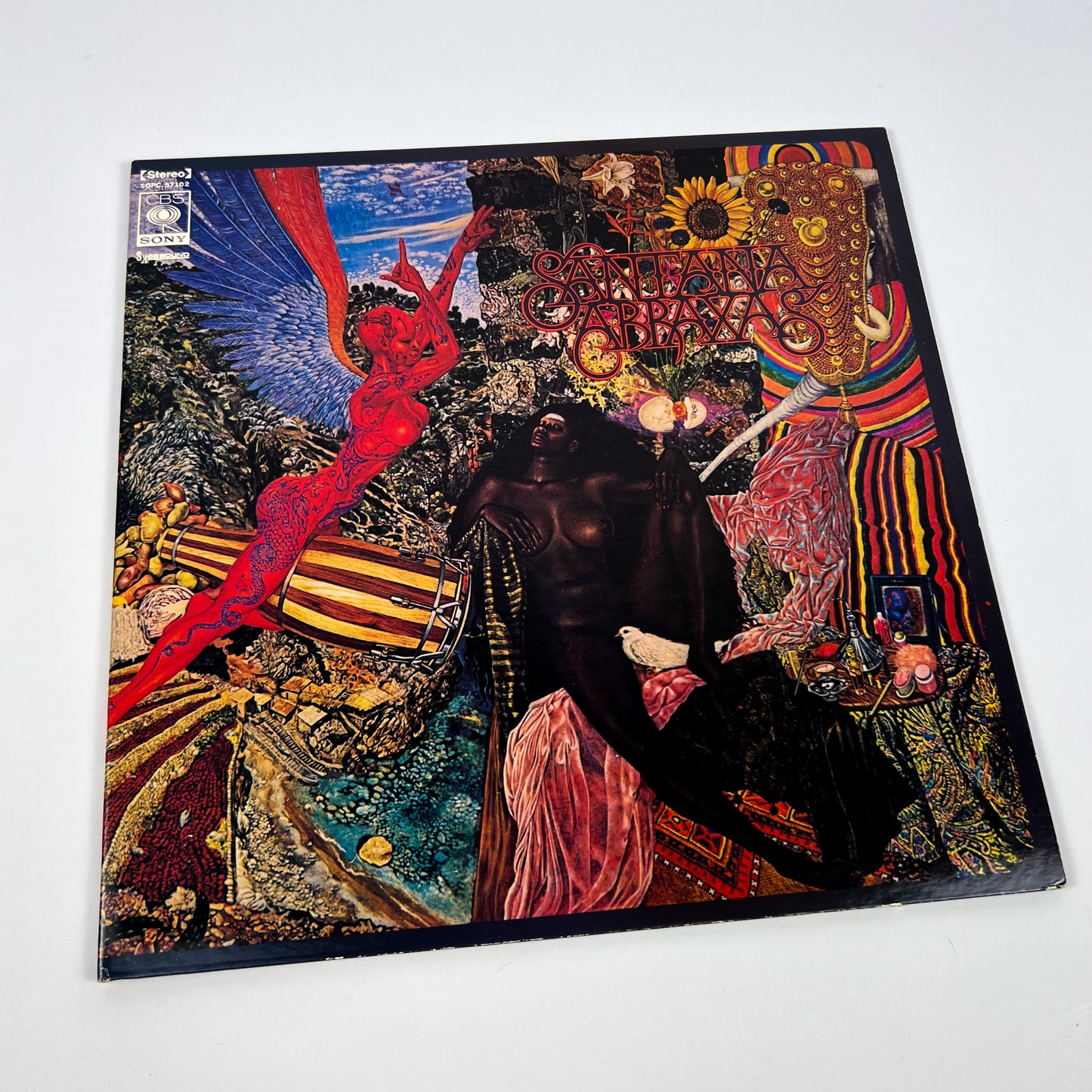 Carlos Santana – Abraxas – 1ª Edizione Giapponese SOPC-57102 1970 – Poster