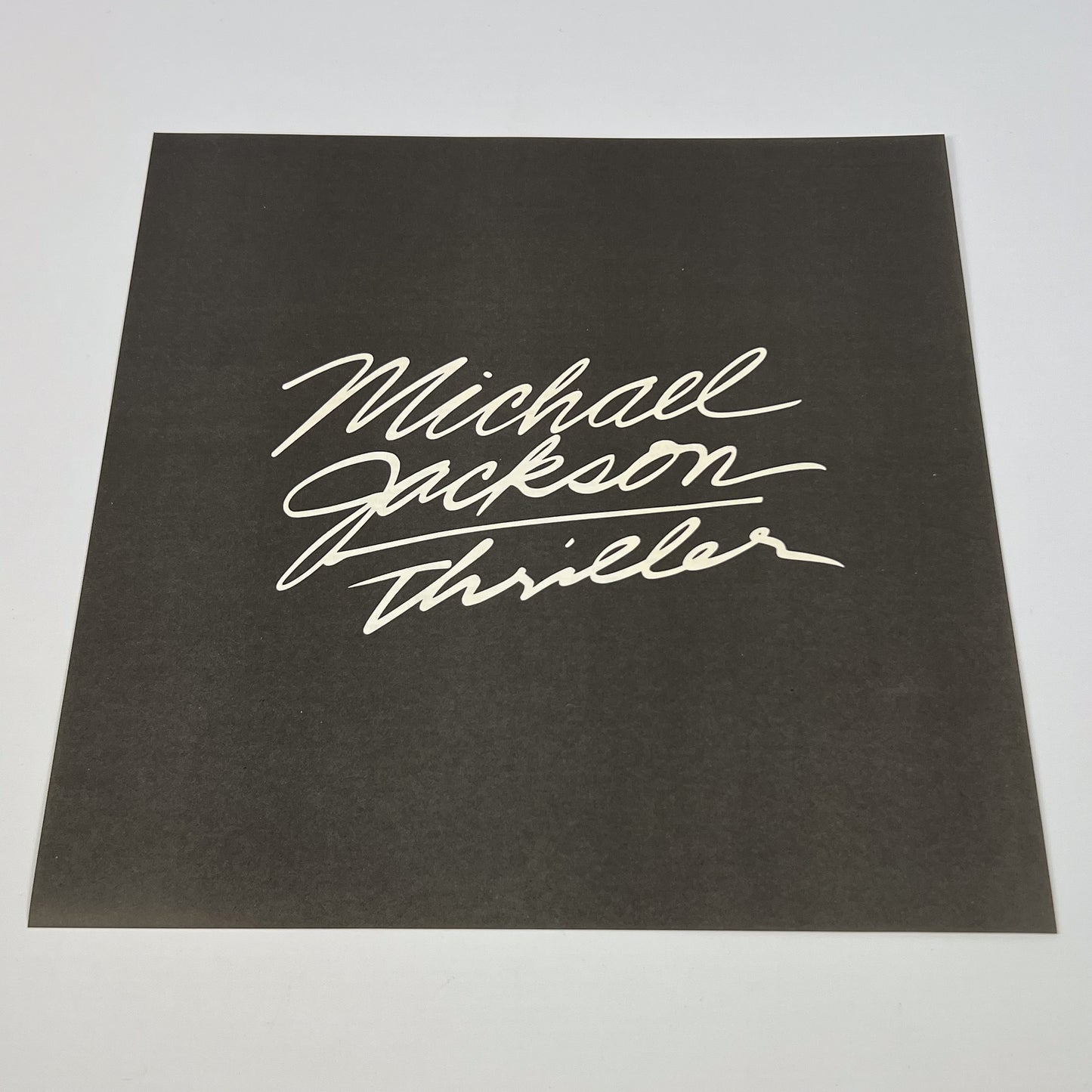Michael Jackson – Thriller – 1ª Edizione Giapponese Epic 25 3P-399 1982 – Poster