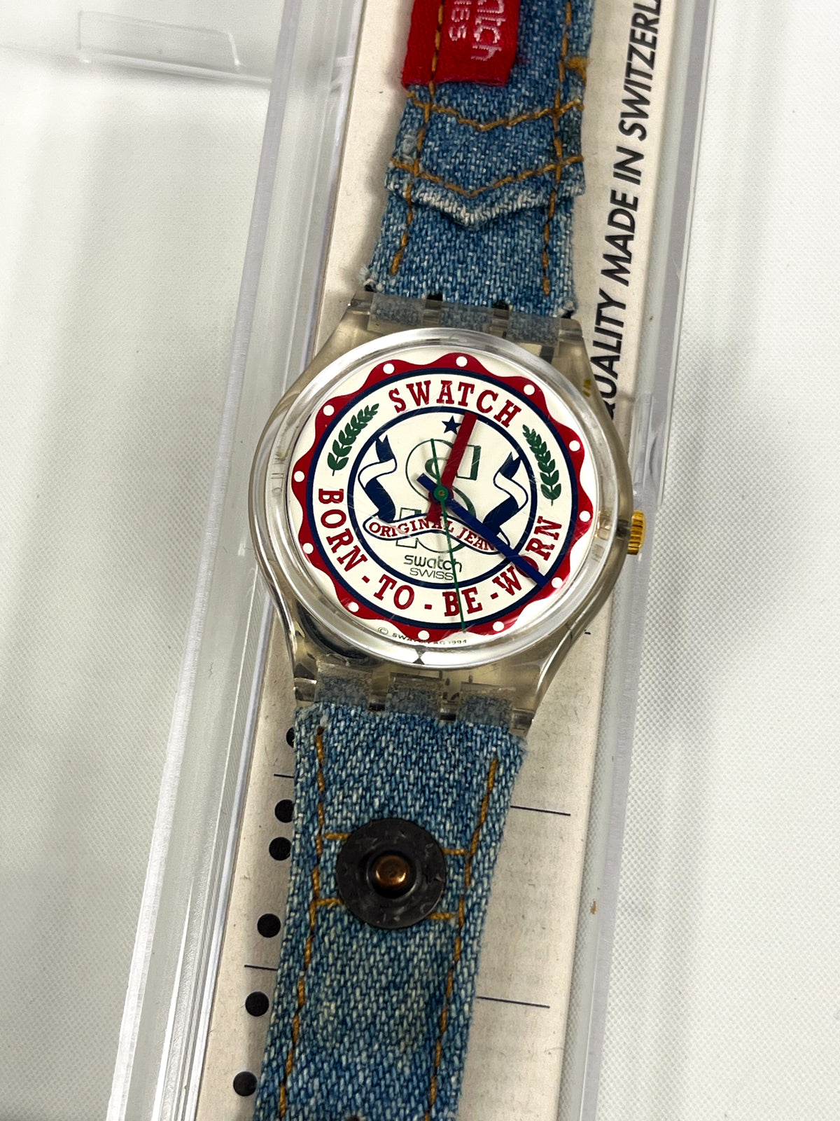 Swatch "Born To Be Worn" GK190 1994