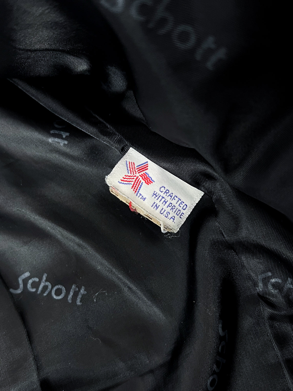 Blouson Bomber Schott 684SM Fabriqué aux États-Unis