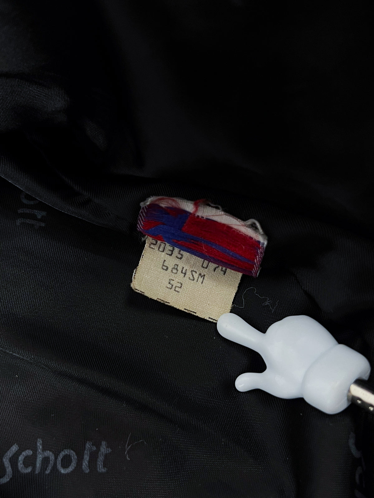 Blouson Bomber Schott 684SM Fabriqué aux États-Unis