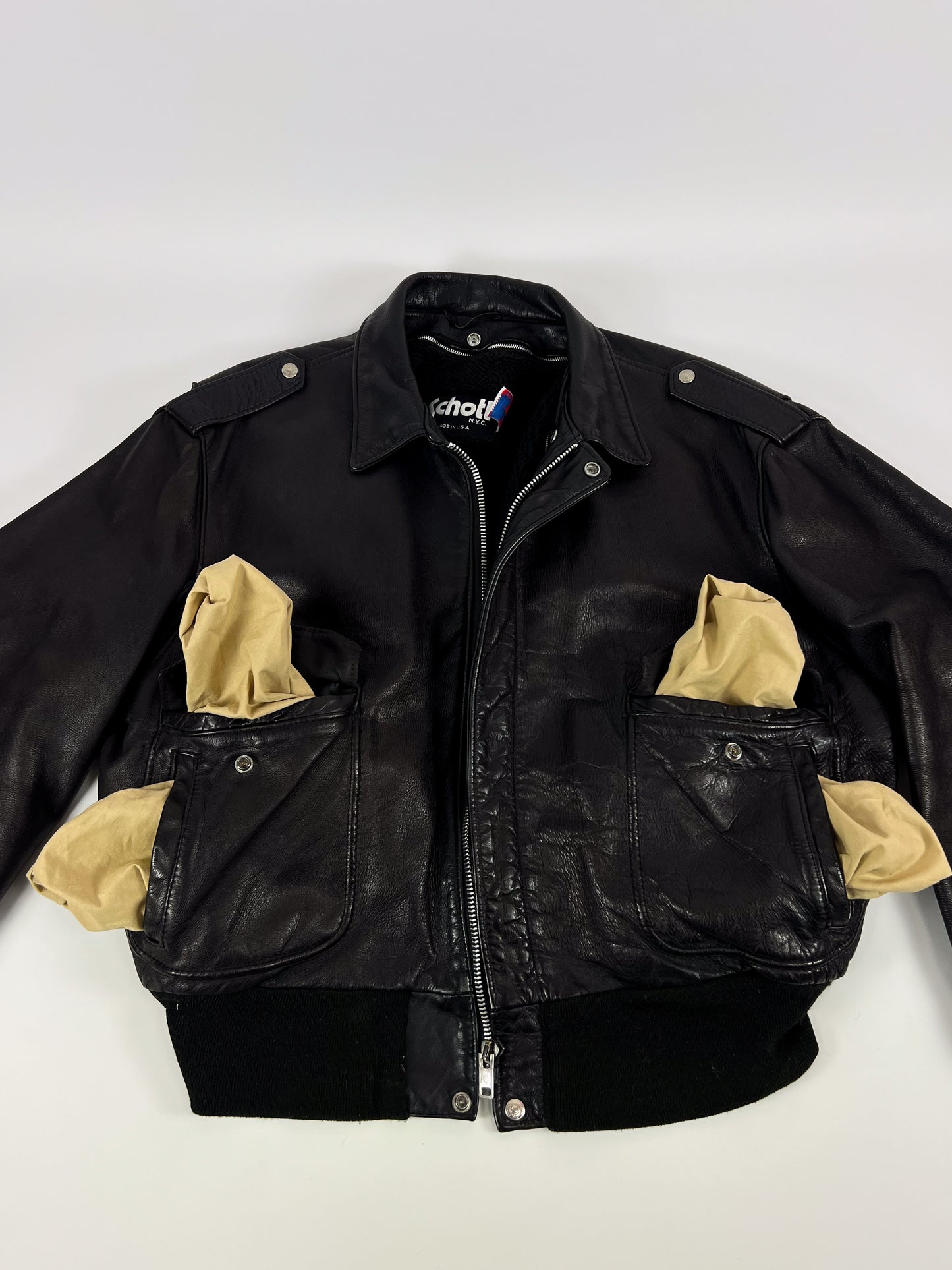 Schott Bomber Jacket 684SM Made in USA