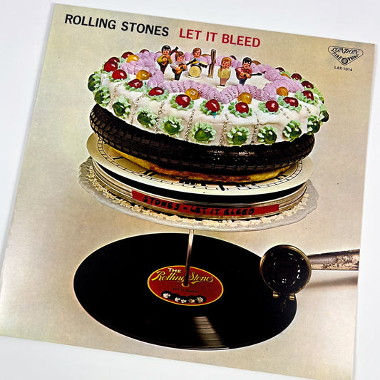THE ROLLING STONES – Let It Bleed Stampa Giapponese LAX-1014 1978 BOOKLET