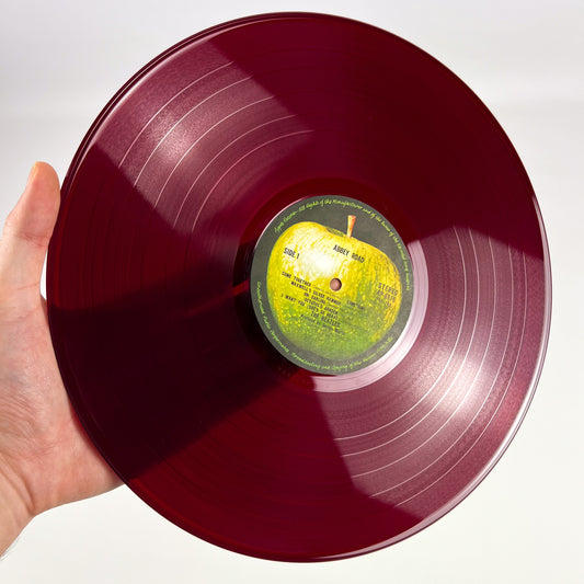 THE BEATLES – Abbey Road Prima Stampa Giapponese AP-8815 1969 Red Vinyl OBI SHRINK