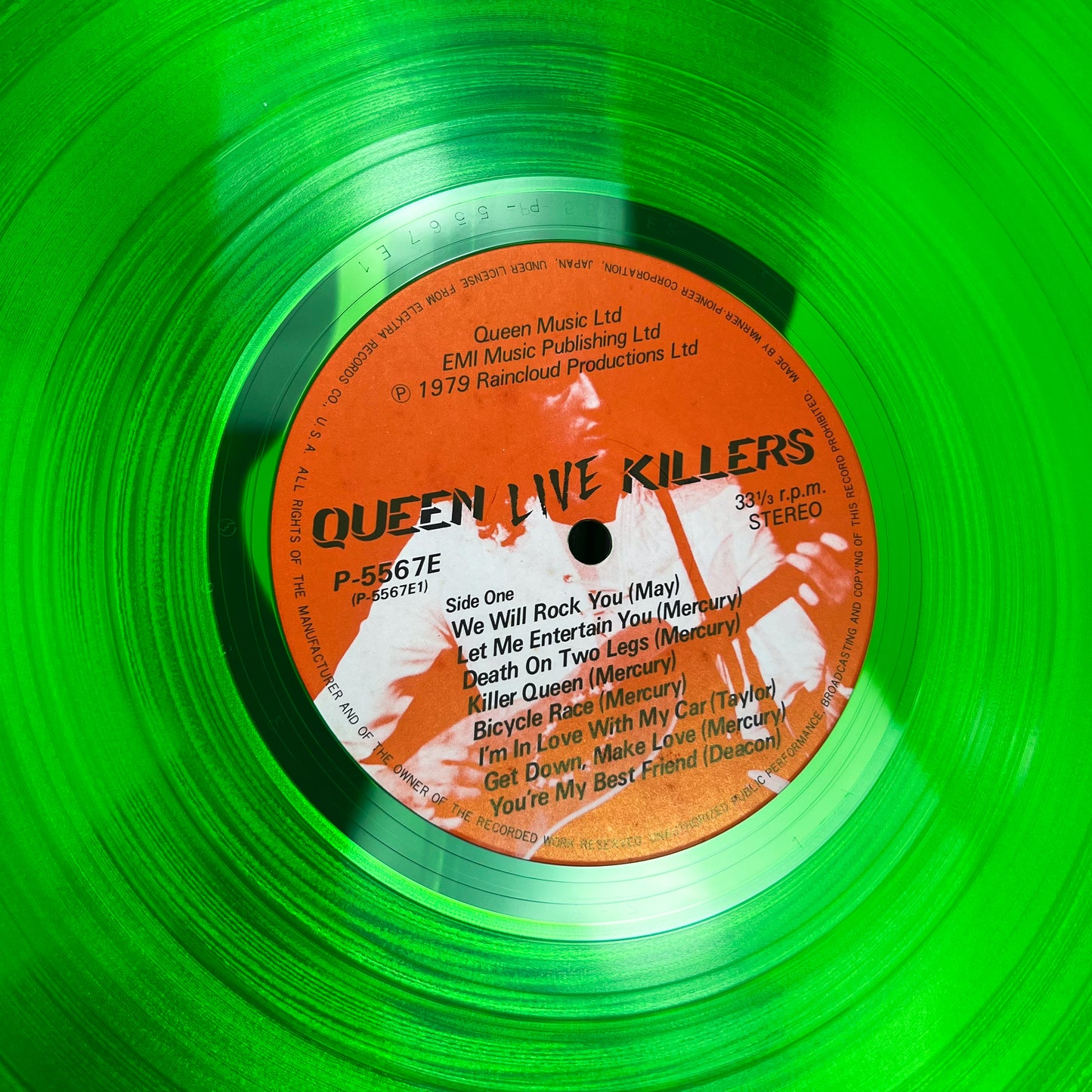 QUEEN – Live Killers 1ª Edizione Giapponese – Warner P-5567~8E 1979 – 2LP Colored