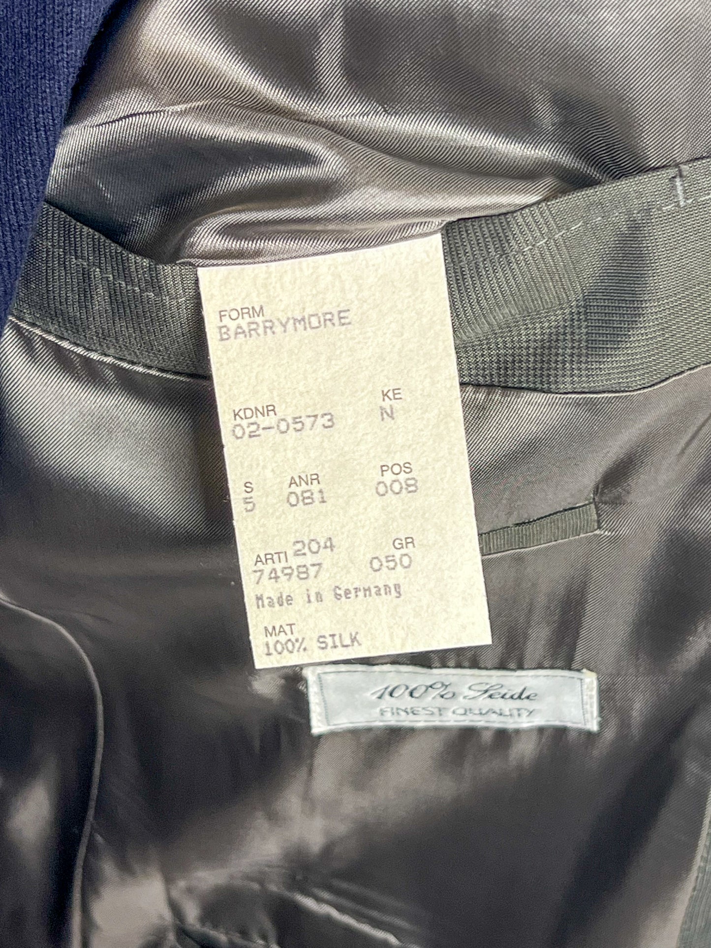 Giacca Hugo Boss in Pura Seta