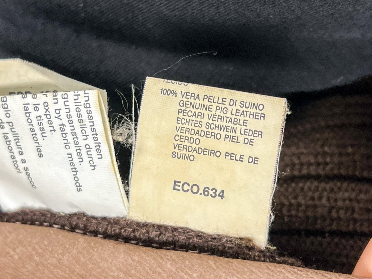 Giacca Max&Co Tricot in Pelle e Lana