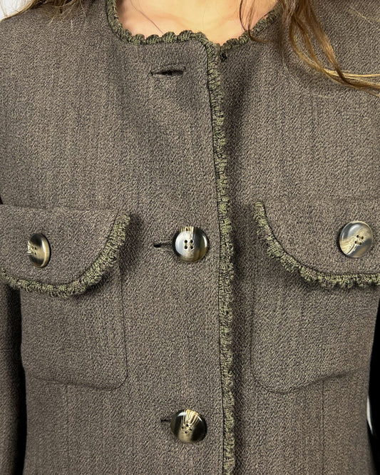Giacca taglio Chanel anni '90