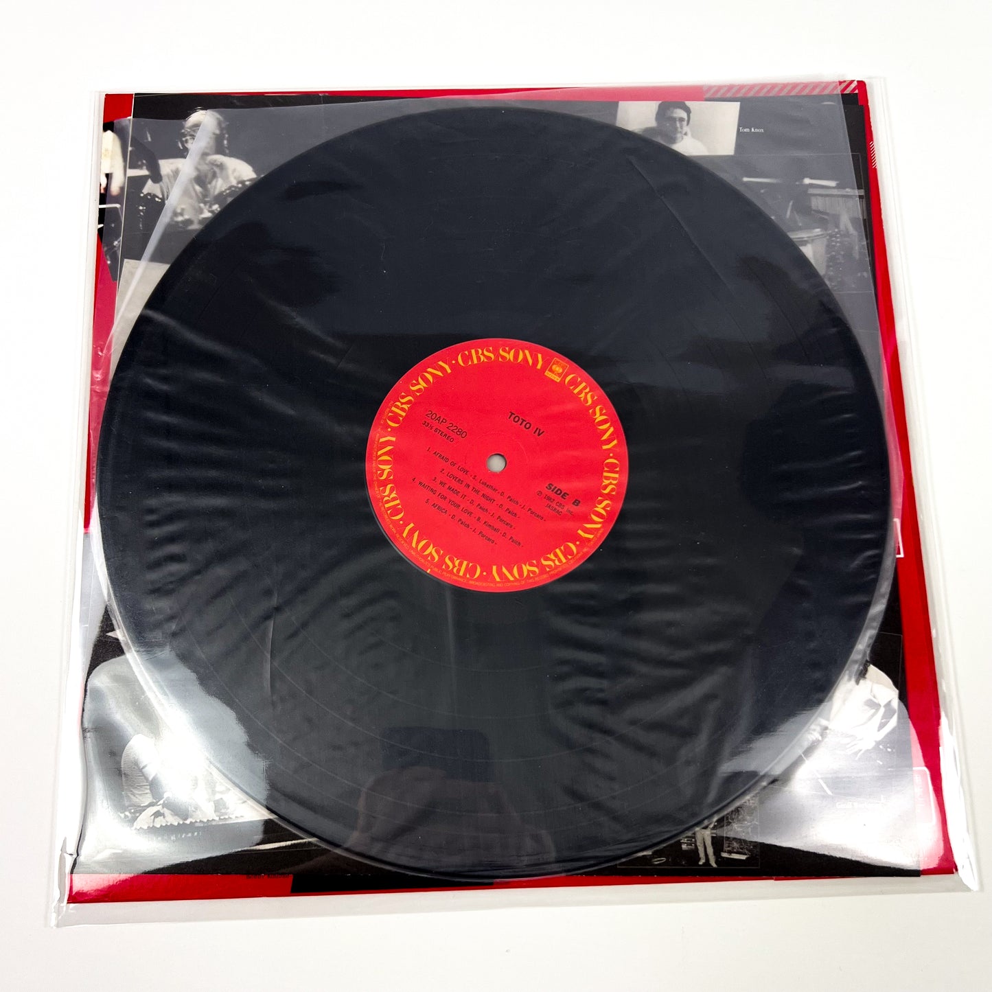 TOTO – Toto IV 1ª Edizione Giapponese – CBS/Sony 20AP 2280 1982