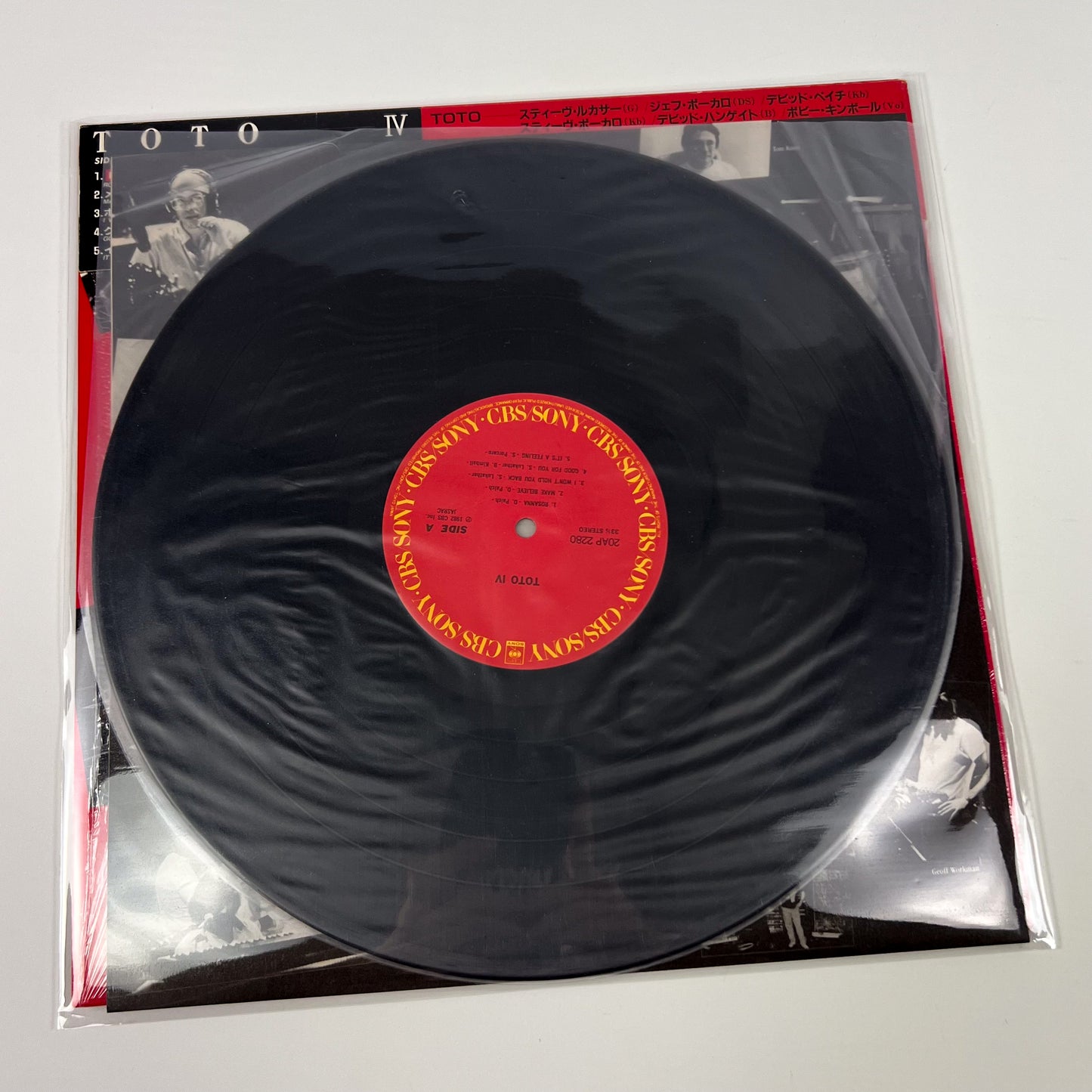 TOTO – Toto IV 1ère Édition Japonaise – CBS/Sony 20AP 2280 1982 SOUS BLISTER
