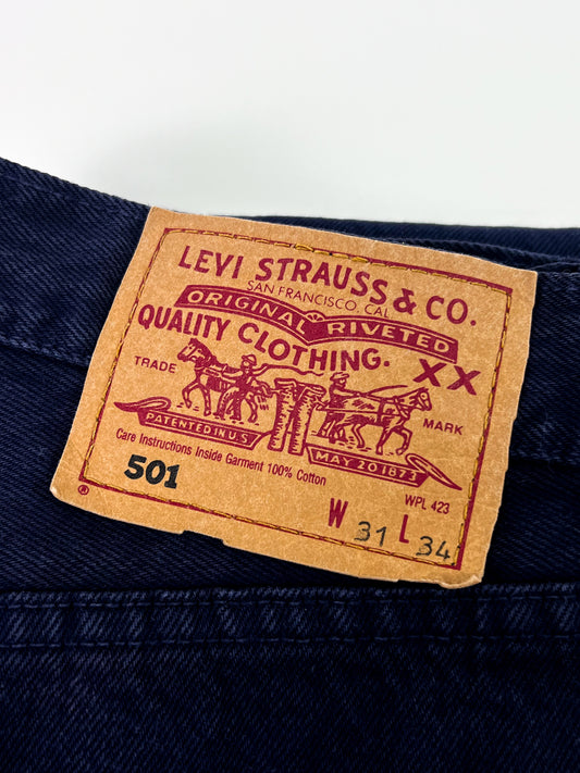 Levi's 501 W31 Made in USA anni '90