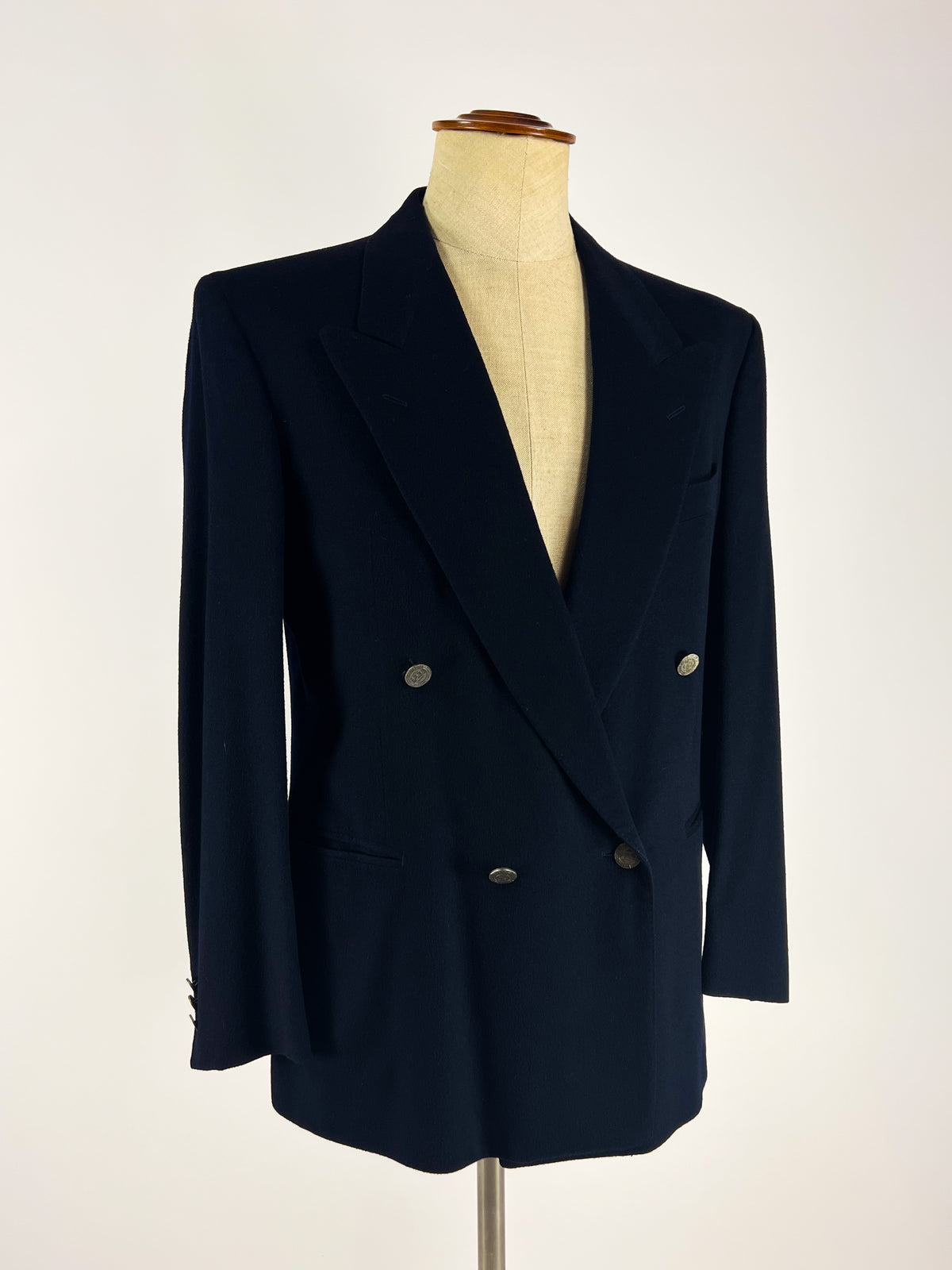 Veste croisée Gianfranco Ferré en cachemire 1989