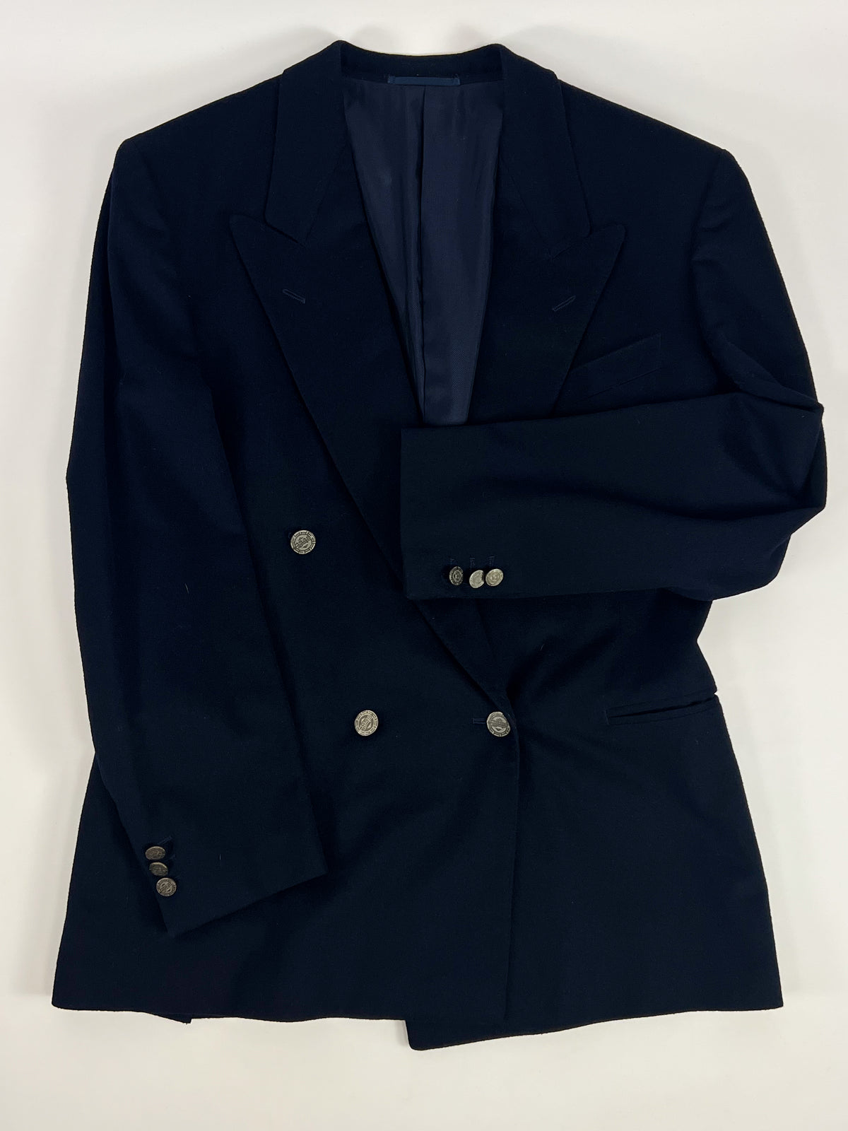 Veste croisée Gianfranco Ferré en cachemire 1989