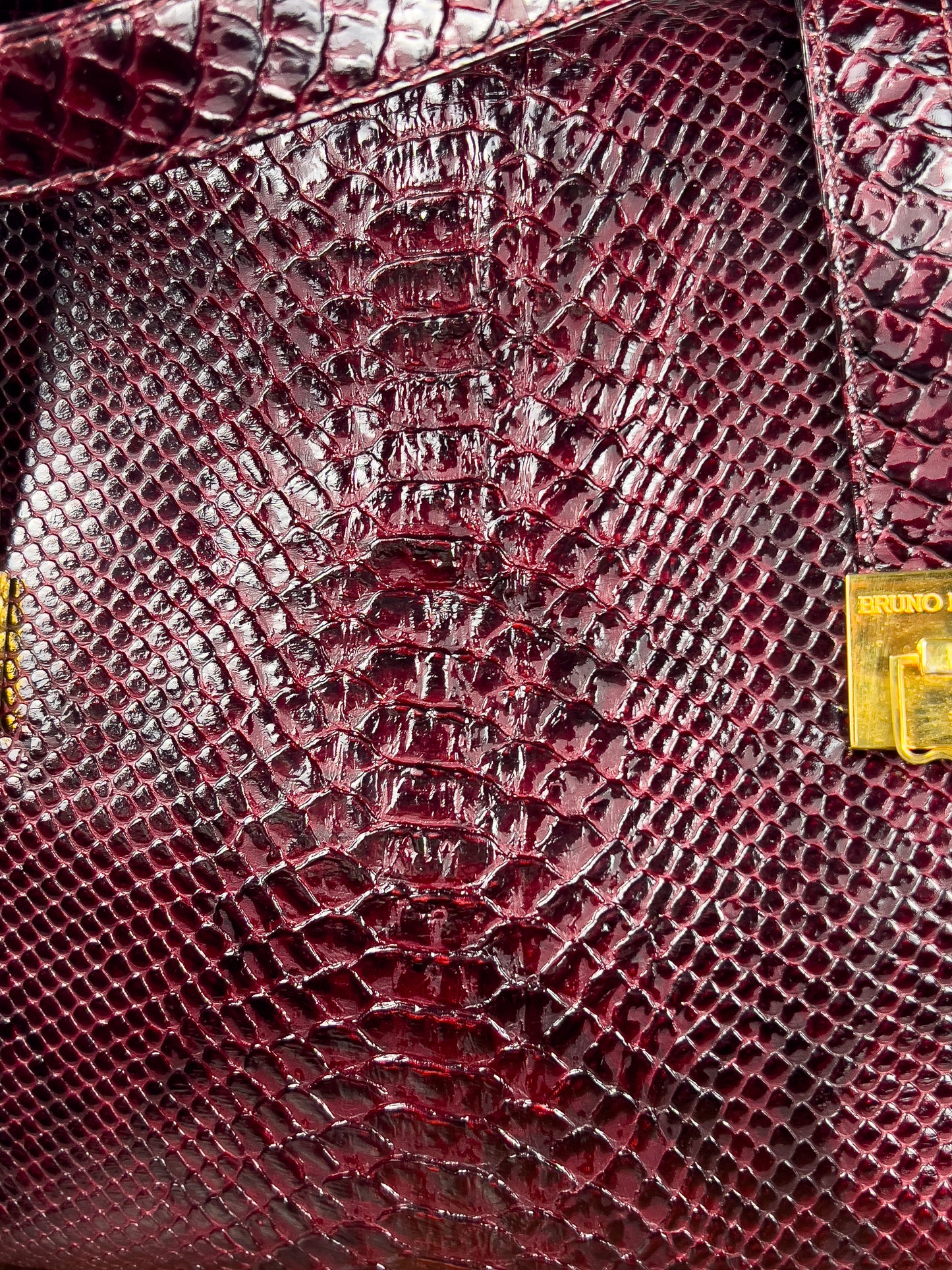 Borsa Bruno Magli in Pelle Pitonata