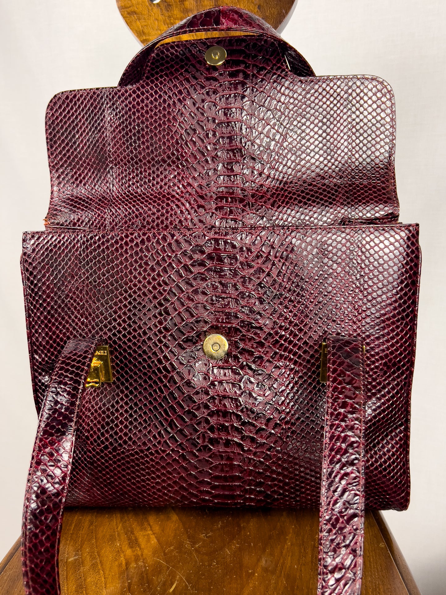 Borsa Bruno Magli in Pelle Pitonata