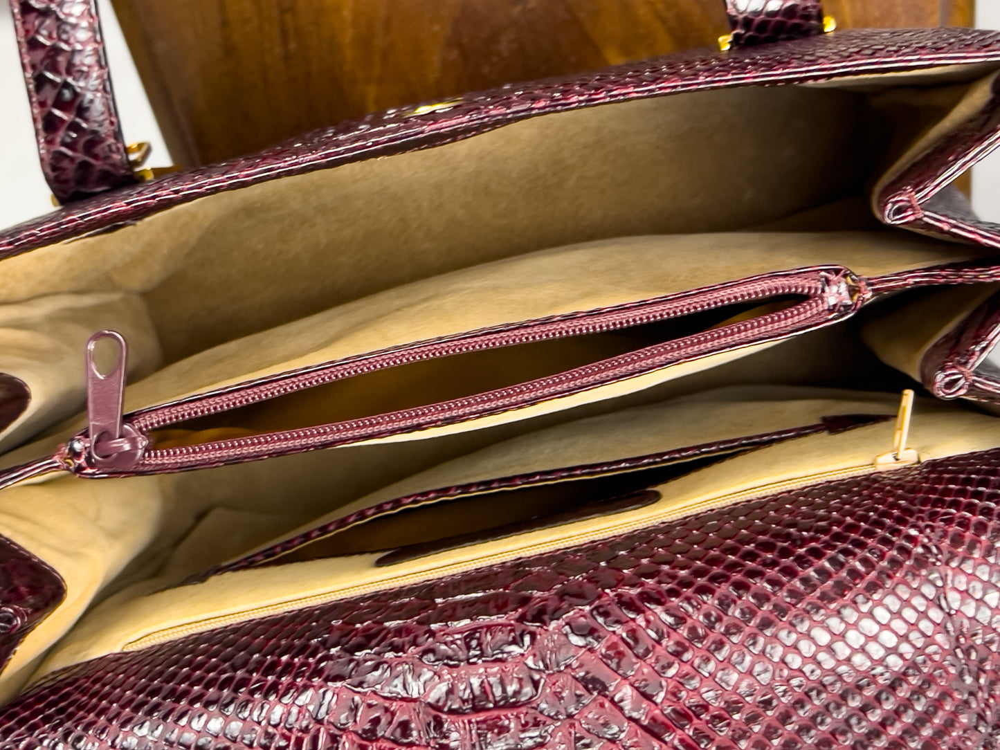 Borsa Bruno Magli in Pelle Pitonata