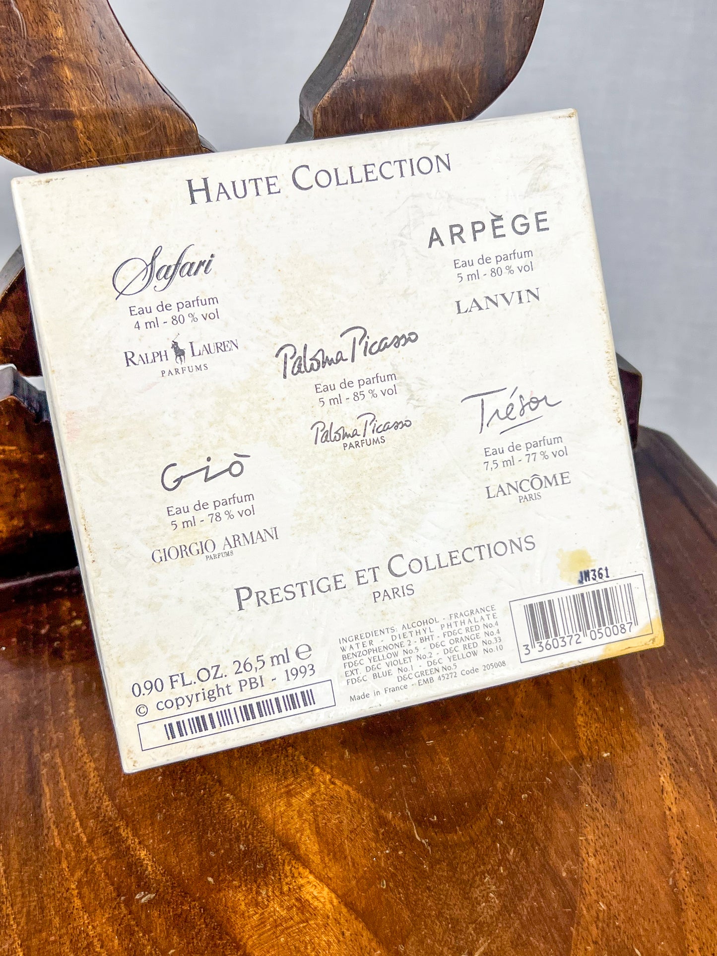 "Haute Collection" - Box di Profumi Vintage