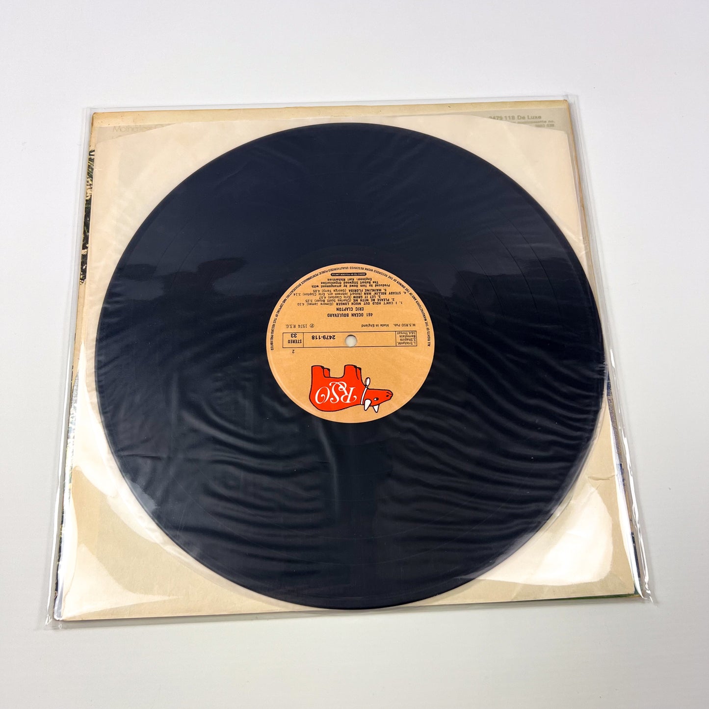 ERIC CLAPTON – 461 Ocean Boulevard 1st UK Pressing – RSO 2479 118 1974
