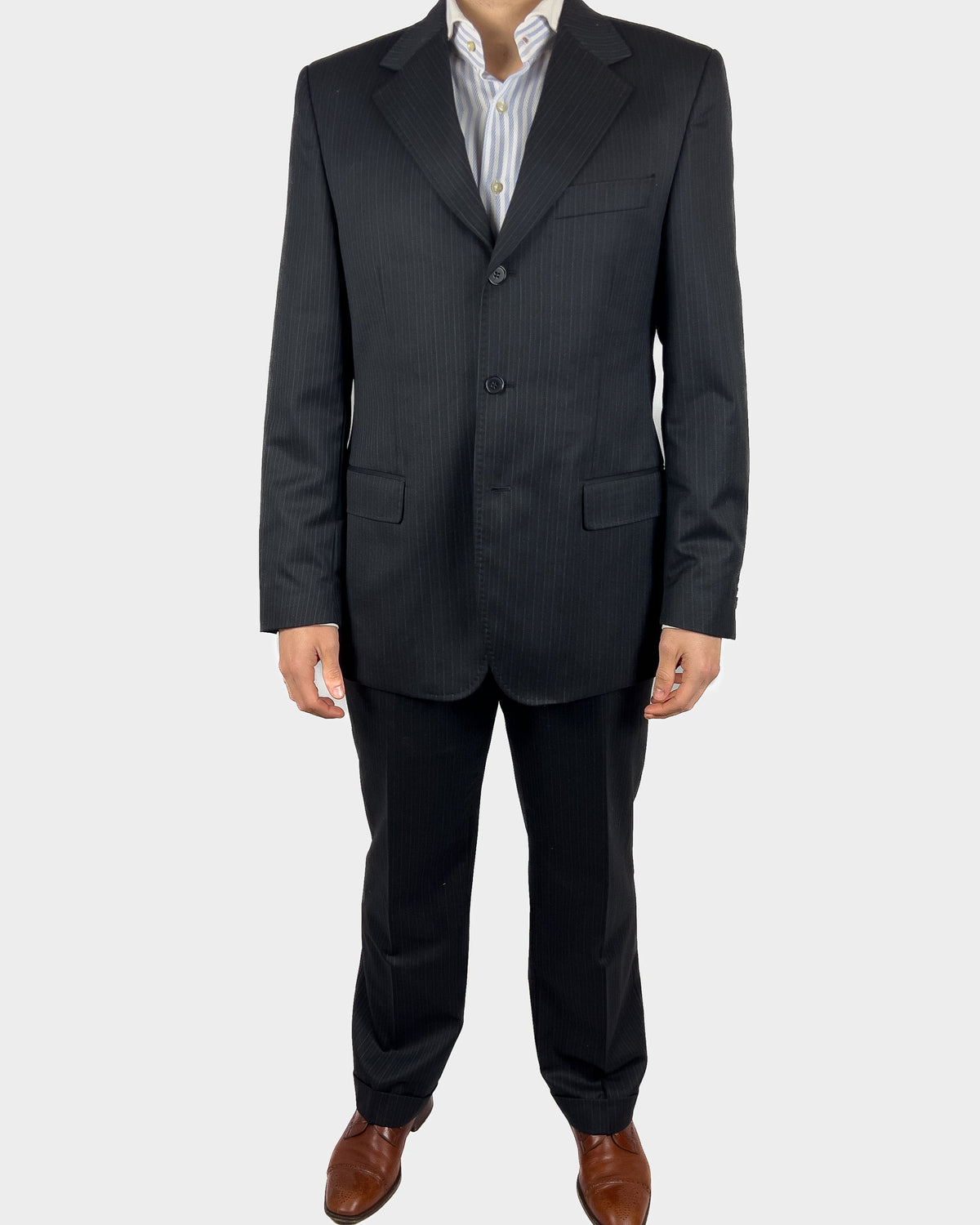 Ferré Super 100s Vintage Tailored Suit