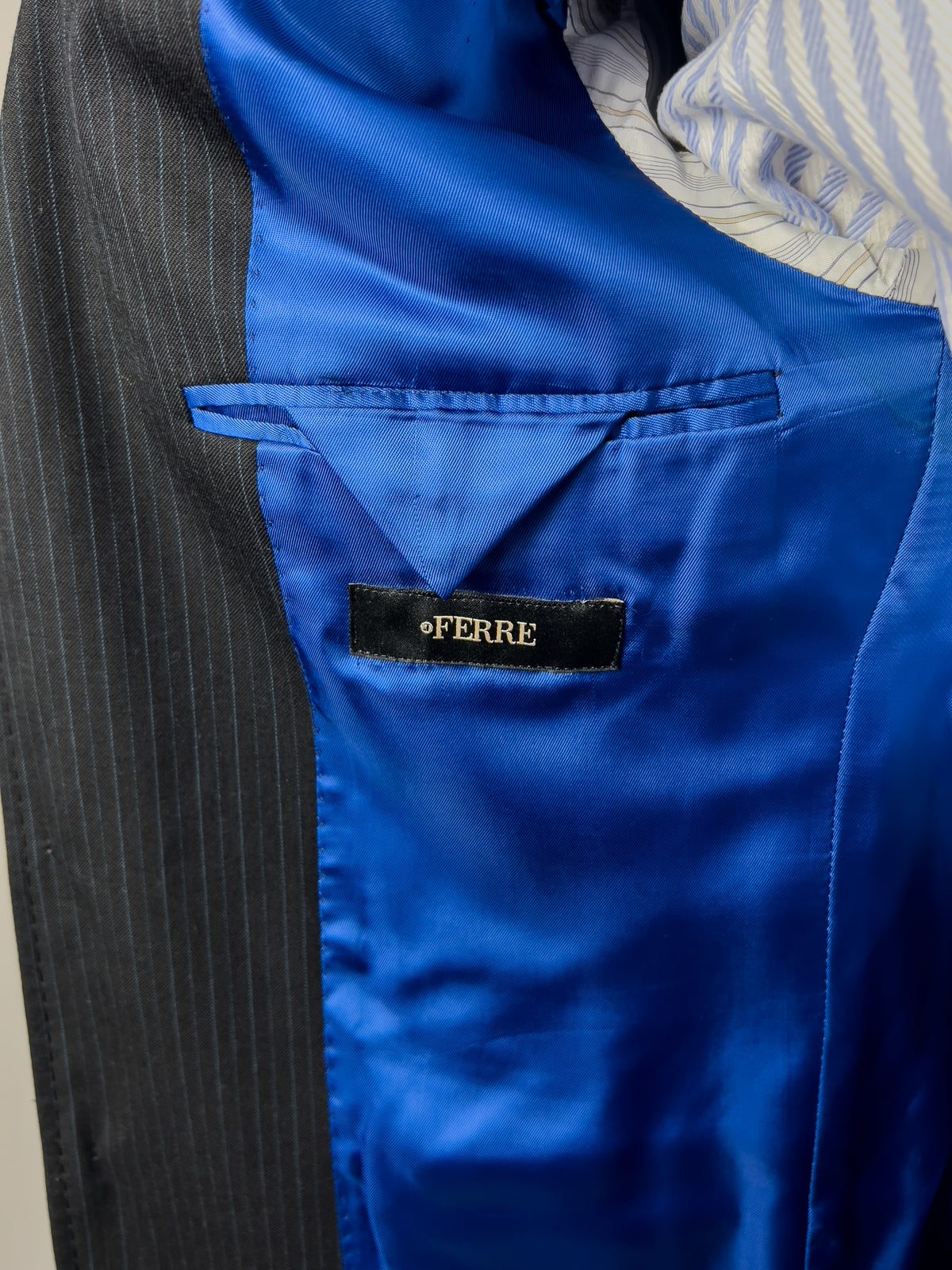 Ferré Super 100s Vintage Tailored Suit