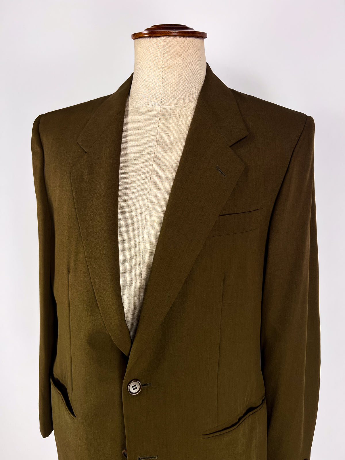 Vintage Class Confar Wool & Silk Jacket